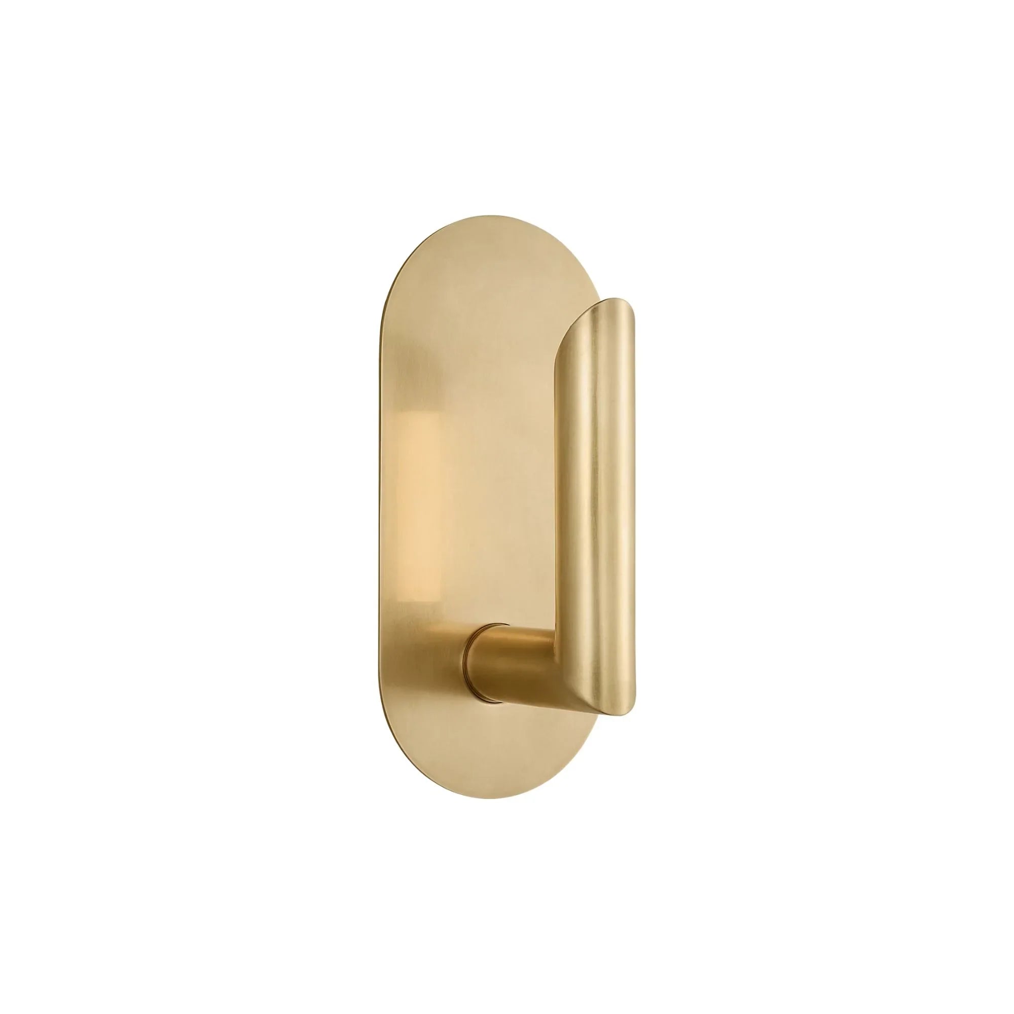 Visual Comfort Modern Fielle 7.5in Wall Sconce, Hand Rubbed Antique Brass