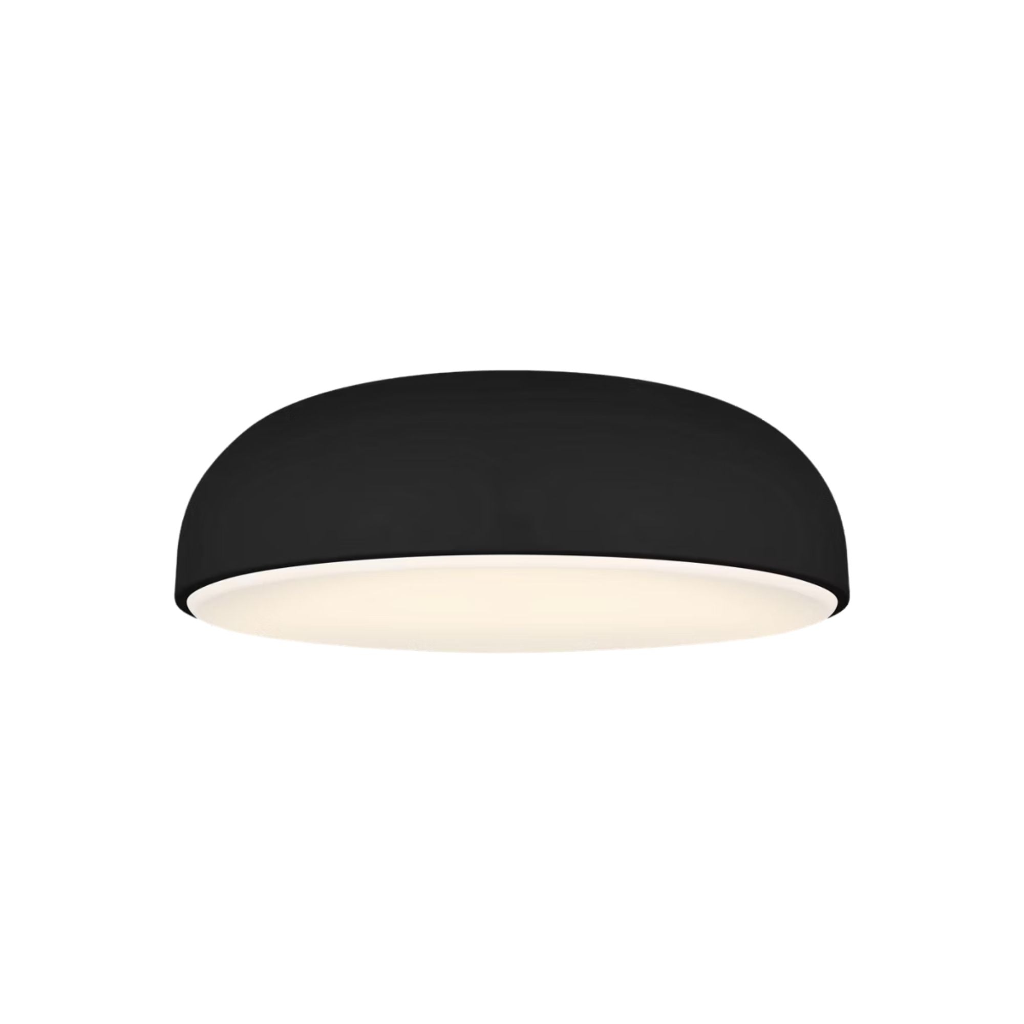 Kosa 13" LED Flush Mount, 277V, Nightshade Black Finish