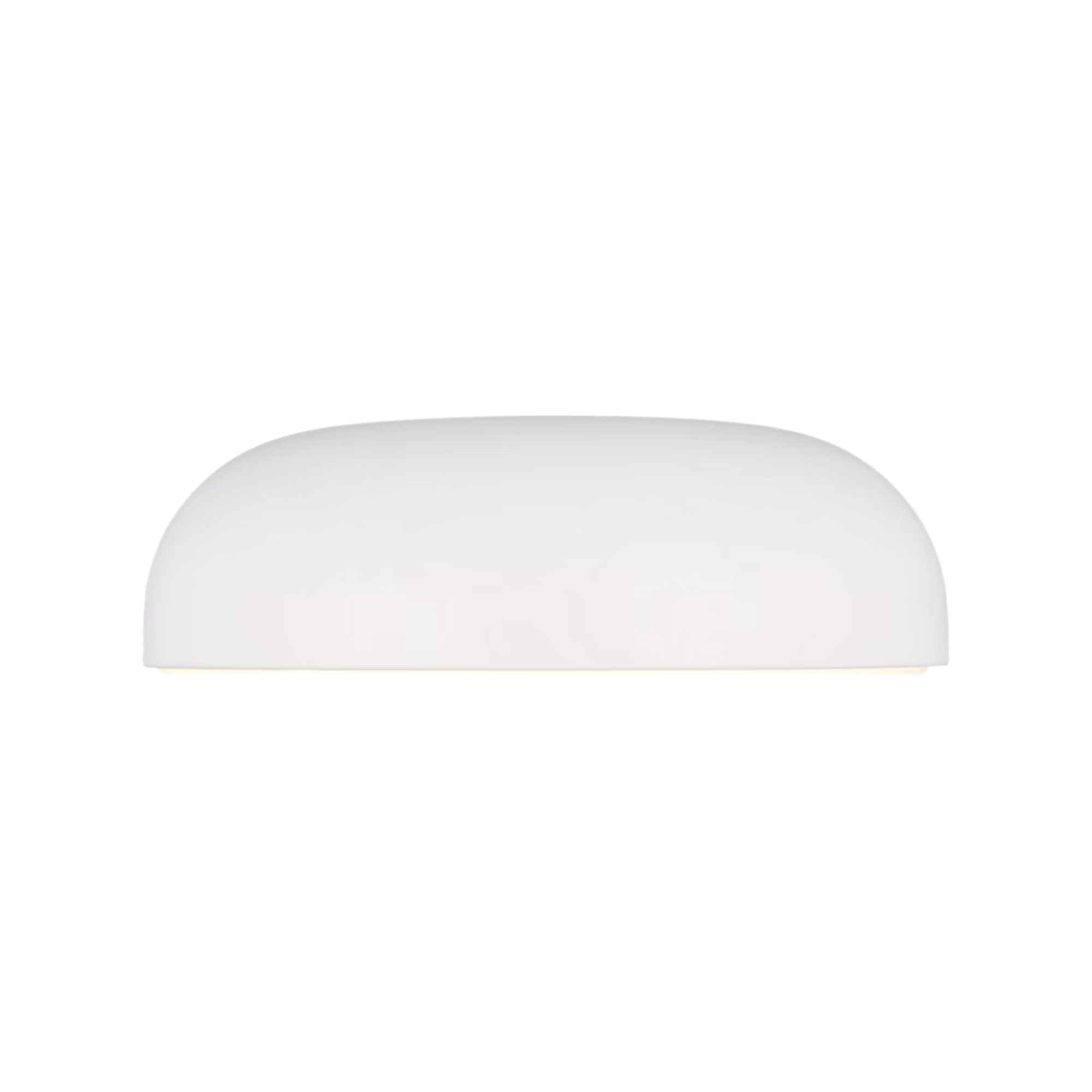 Kosa 13" LED Flush Mount, 277V, Matte White Finish