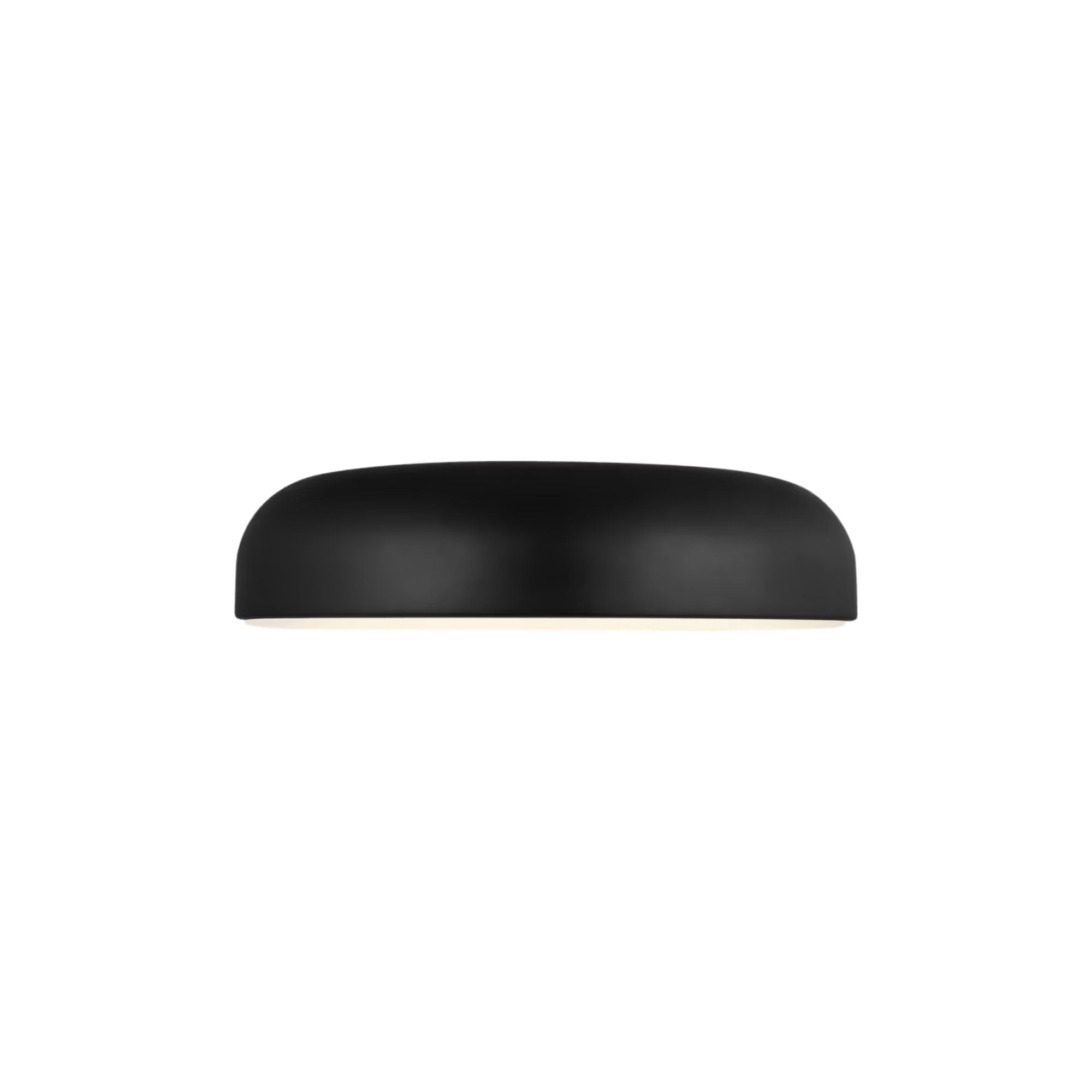 Kosa 18" LED Flush Mount, Nightshade Black Finish