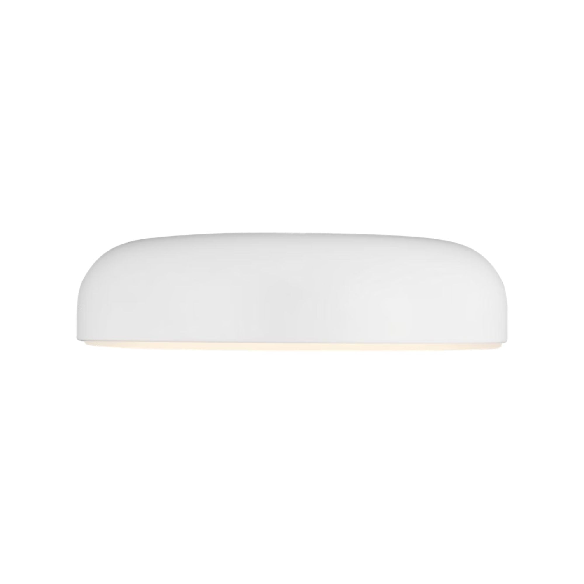 Kosa 18" LED Flush Mount, Matte White Finish