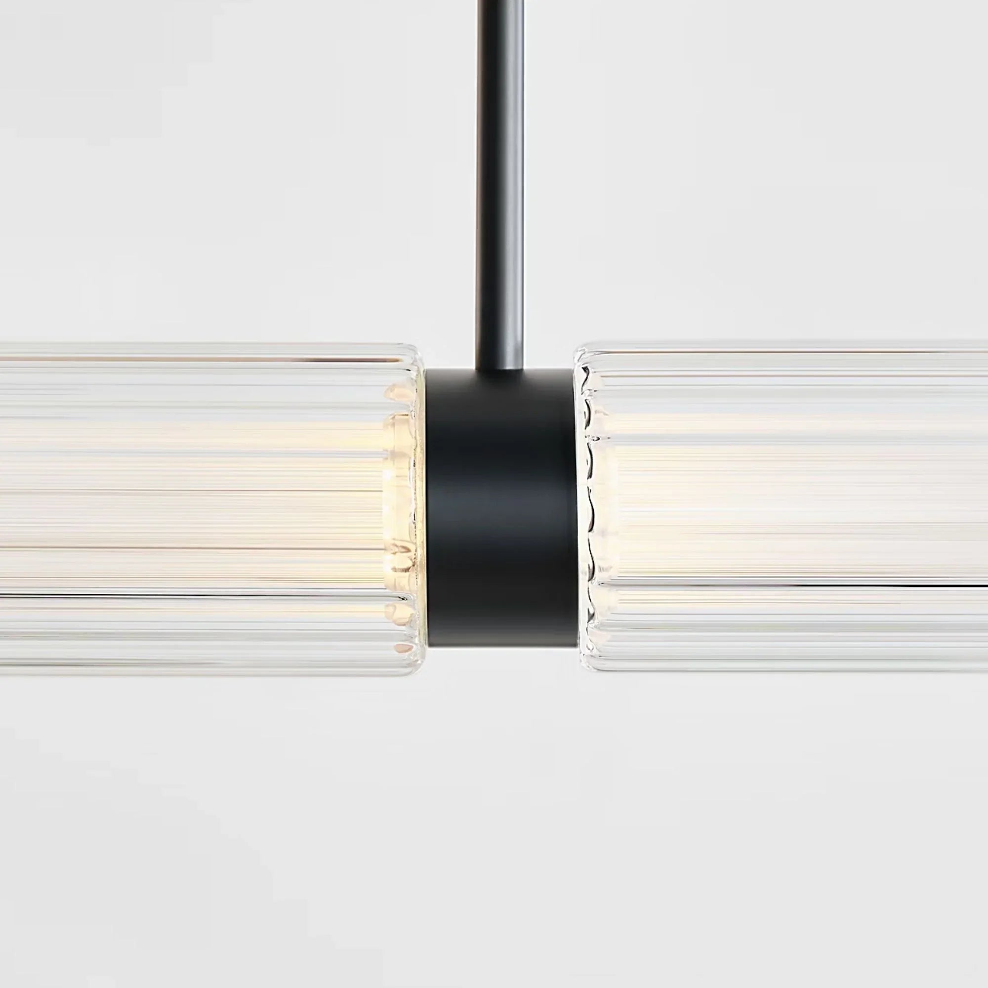 Visual Comfort Modern Langston 61" LED X-Large Linear Chandelier, 277V, Plated Dark Bronze Finish