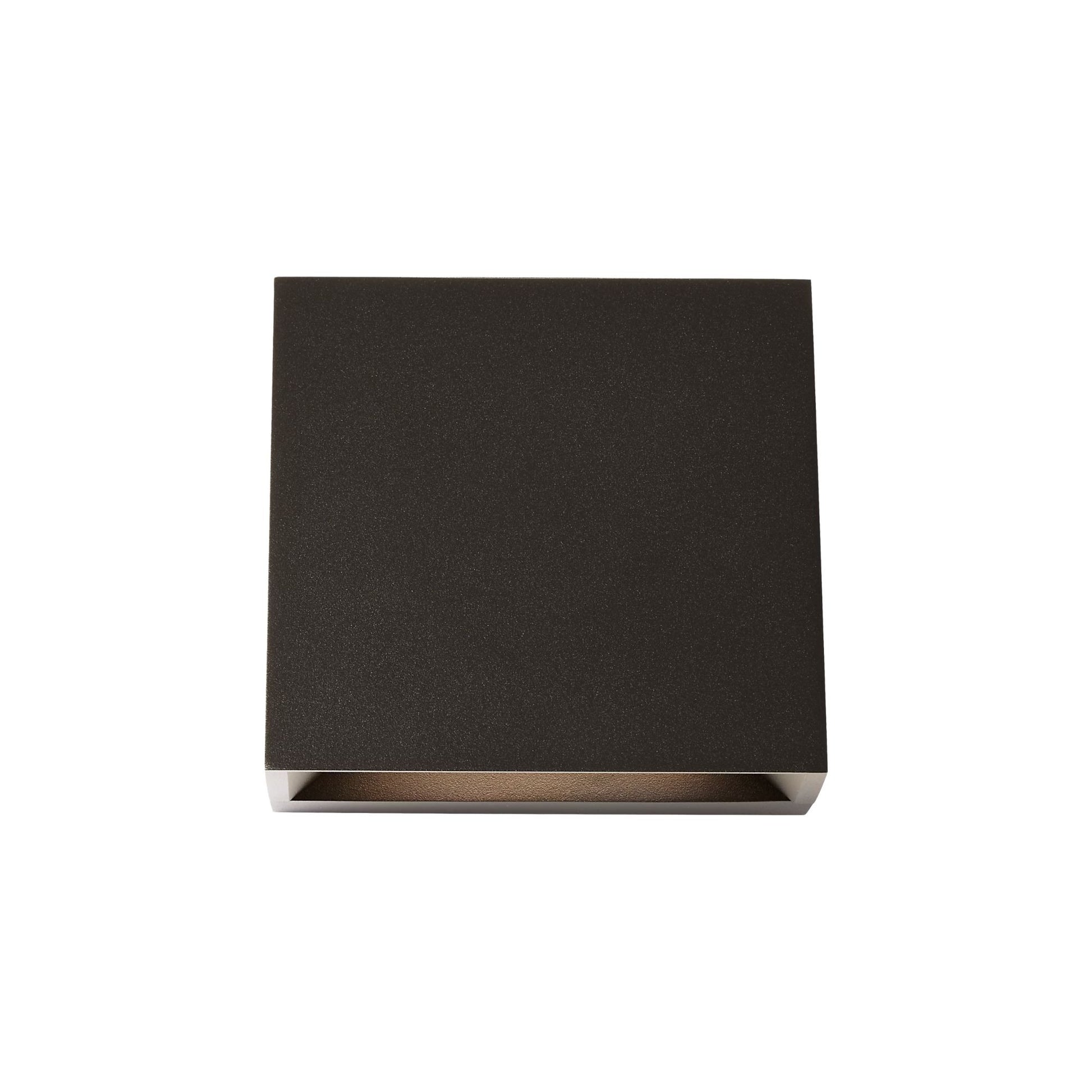 Visual Comfort Modern - Pitch 5" Single Outdoor LED Wall Sconce, 277V, Bronze Finish | Bees Lighting