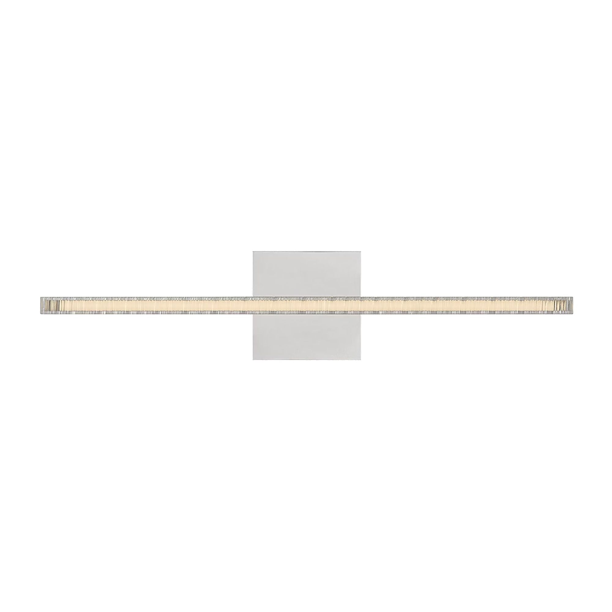 Serre 24" LED Linear Bath Vanity, 120-277V, Polished Nickel Finish