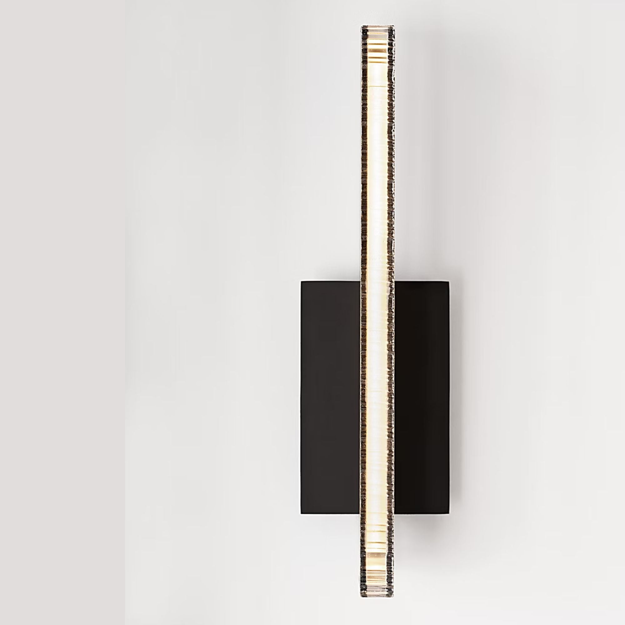 Serre 13" LED Wall Sconce, 120-277V, Nightshade Black Finish