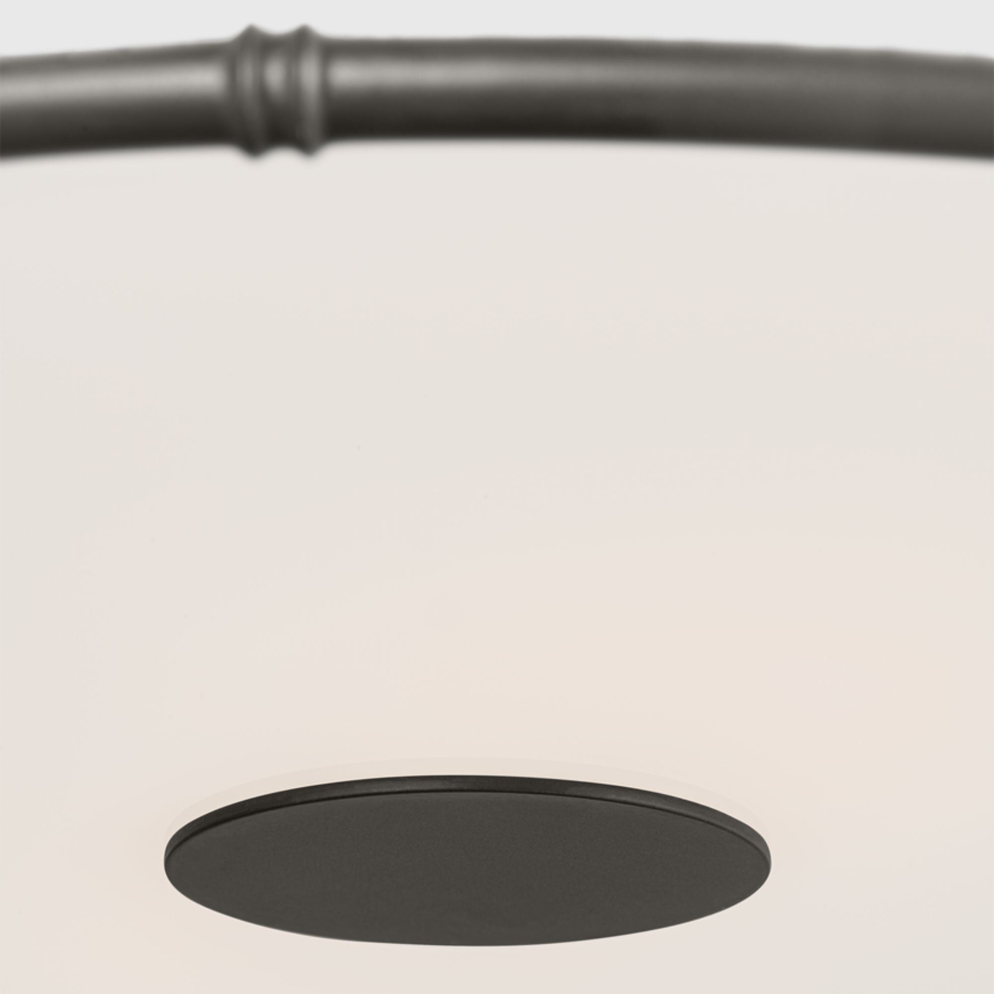 Aldric 19" Medium Flush Mount, Aged Iron Finish
