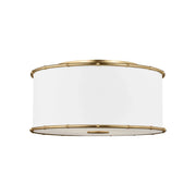 Aldric 19" Medium Flush Mount, Gild Finish