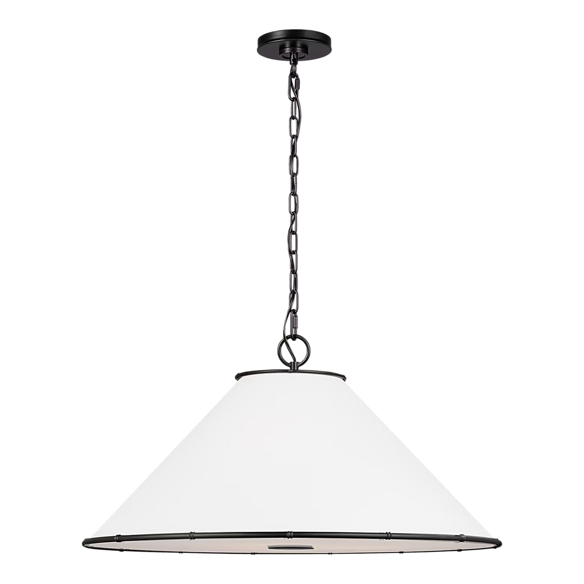 Aldric 22" Medium Pendant, Aged Iron Finish