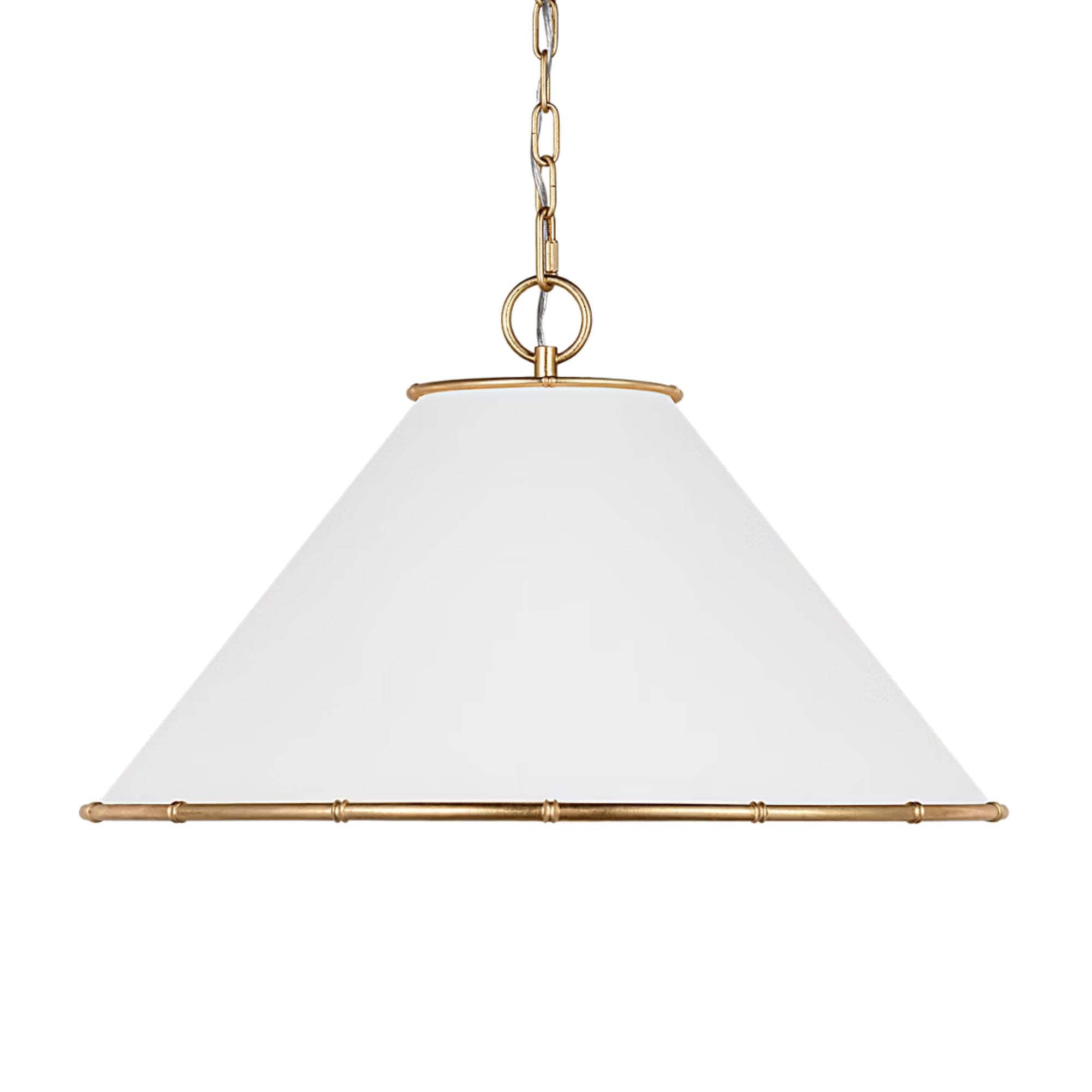 Aldric 22" Medium Pendant, Gild Finish