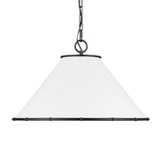 Aldric 28" Large Pendant, Aged Iron Finish