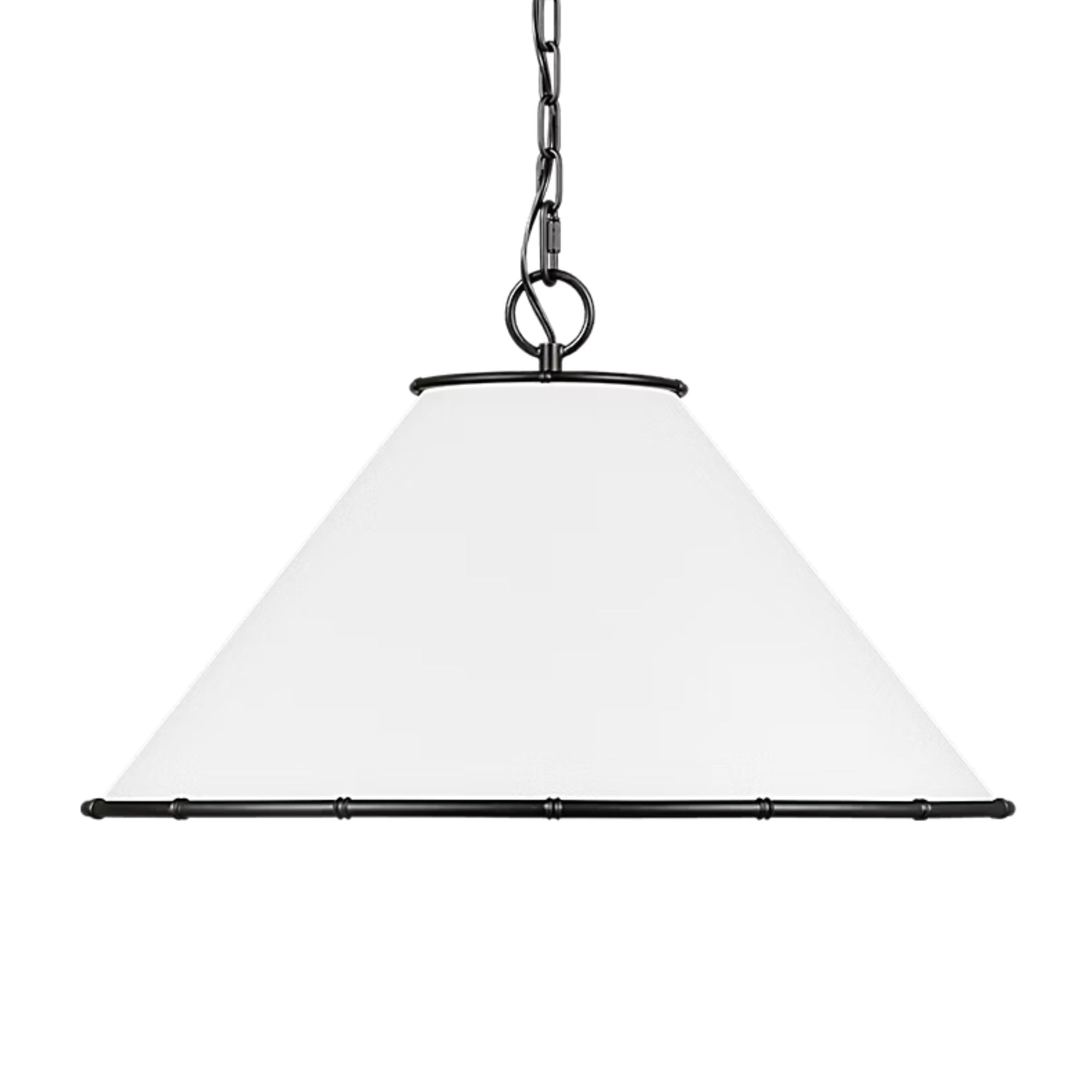 Aldric 28" Large Pendant, Aged Iron Finish