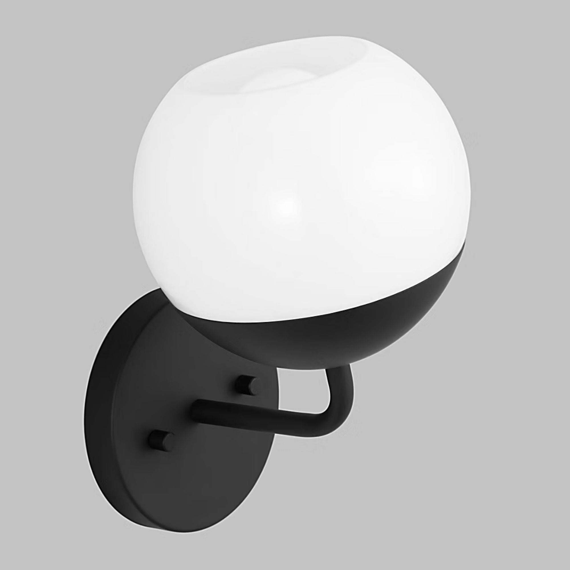 Alvin 10" LED Bathroom Sconce, Midnight Black Finish