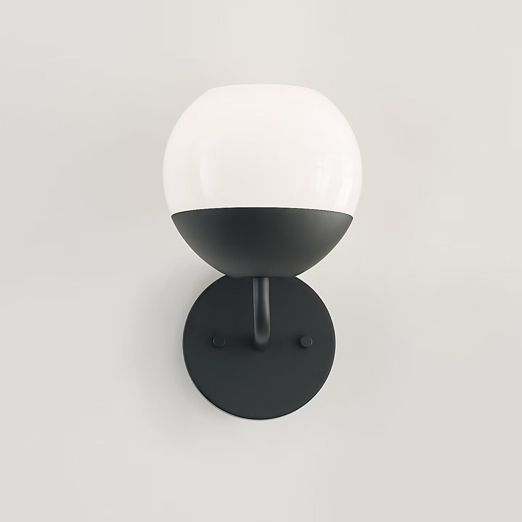 Alvin 10" LED Bathroom Sconce, Midnight Black Finish