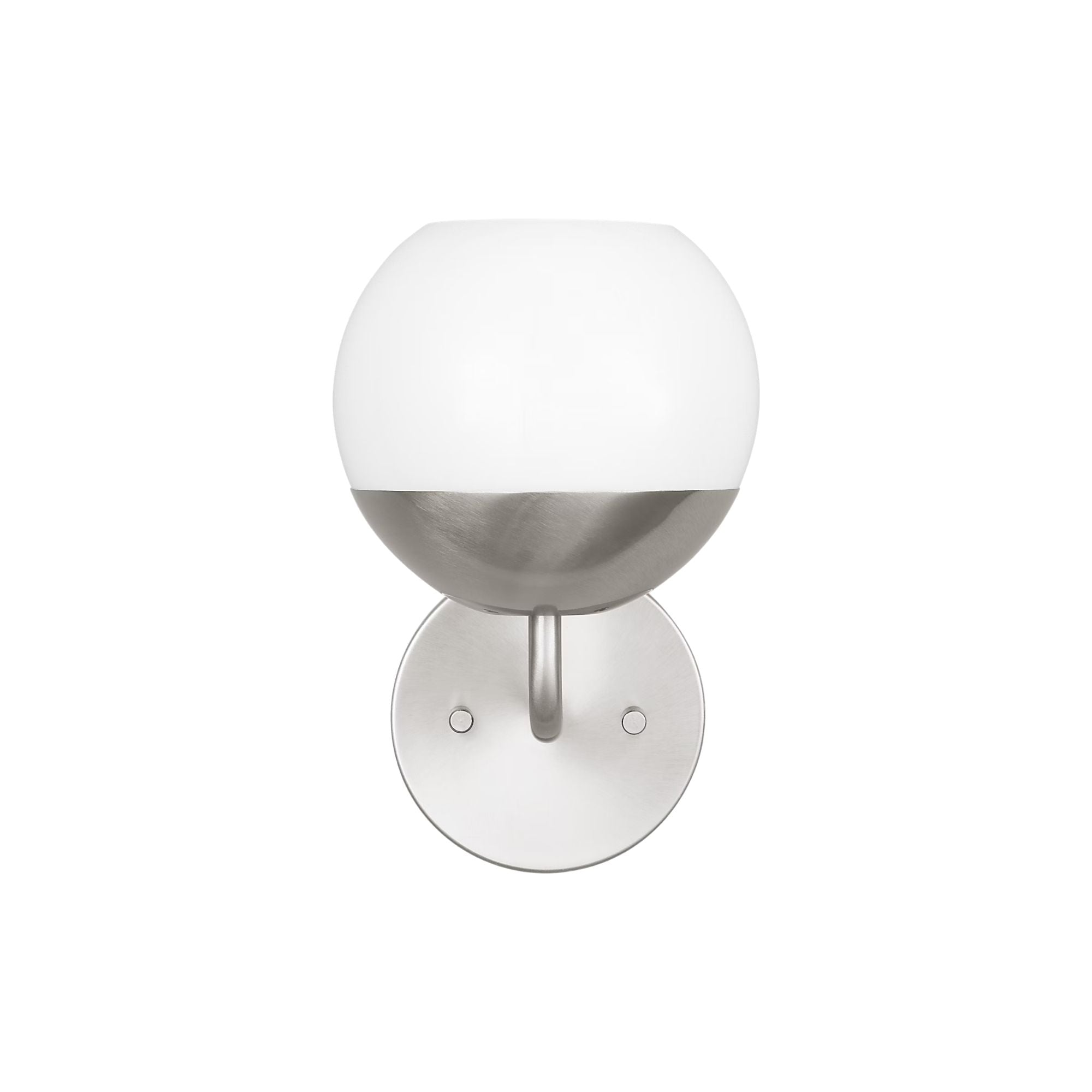 Alvin 10" LED Bathroom Sconce, Brushed Nickel Finish