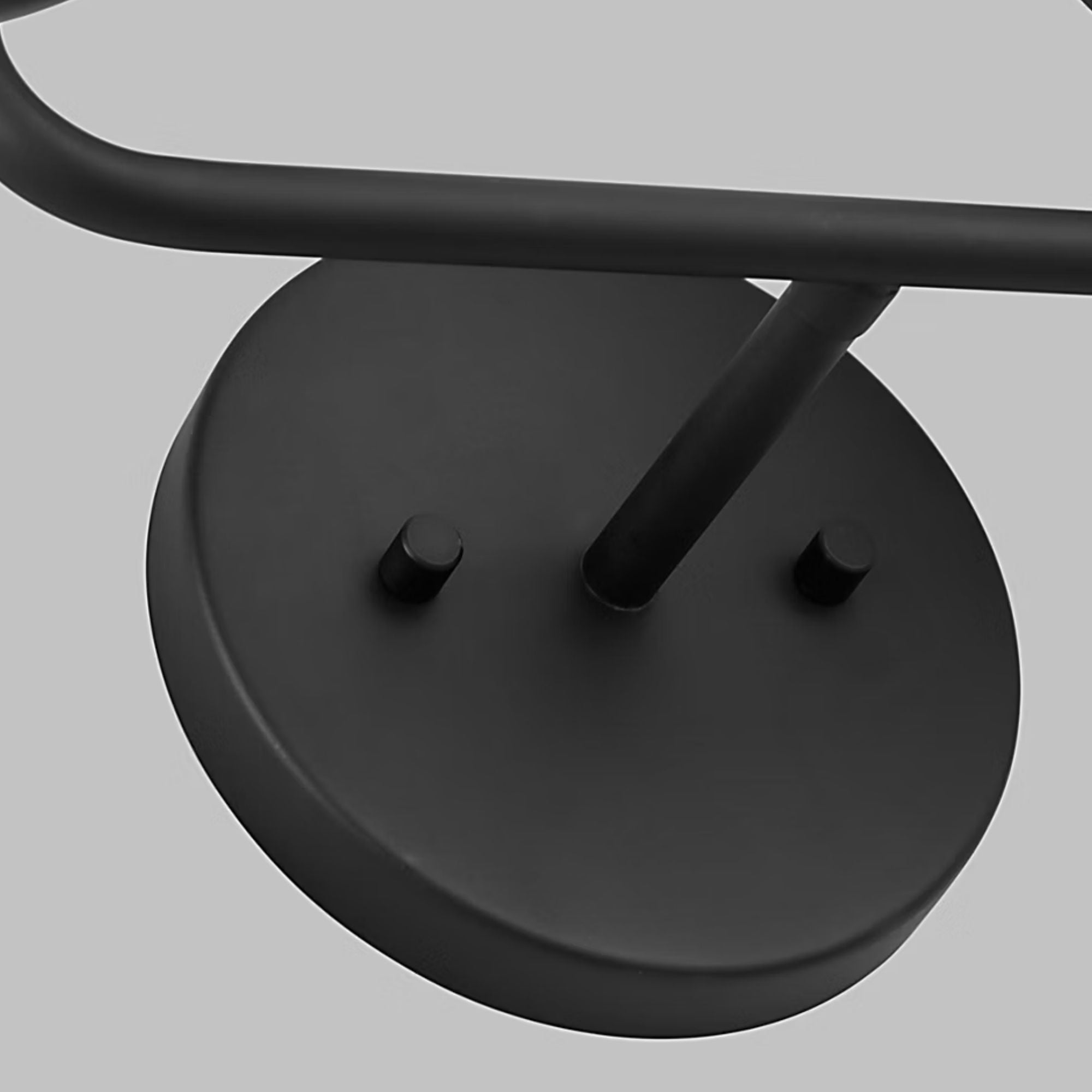 Alvin 17" 2-Light Bathroom Vanity, Midnight Black Finish