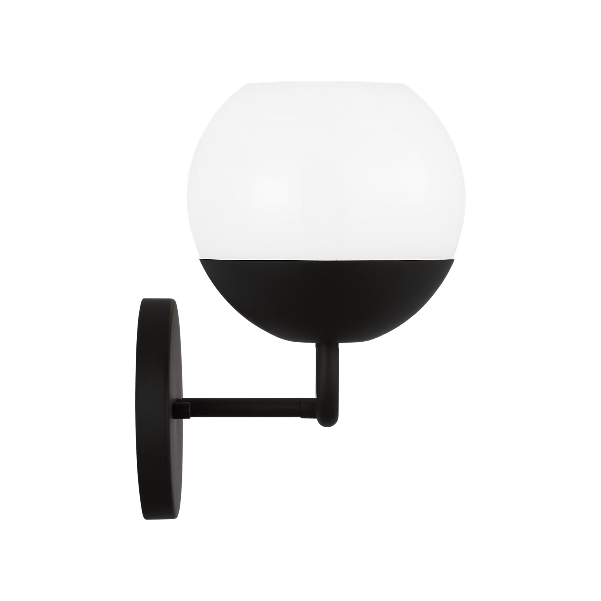 Alvin 17" 2-Light Bathroom Vanity, Midnight Black Finish