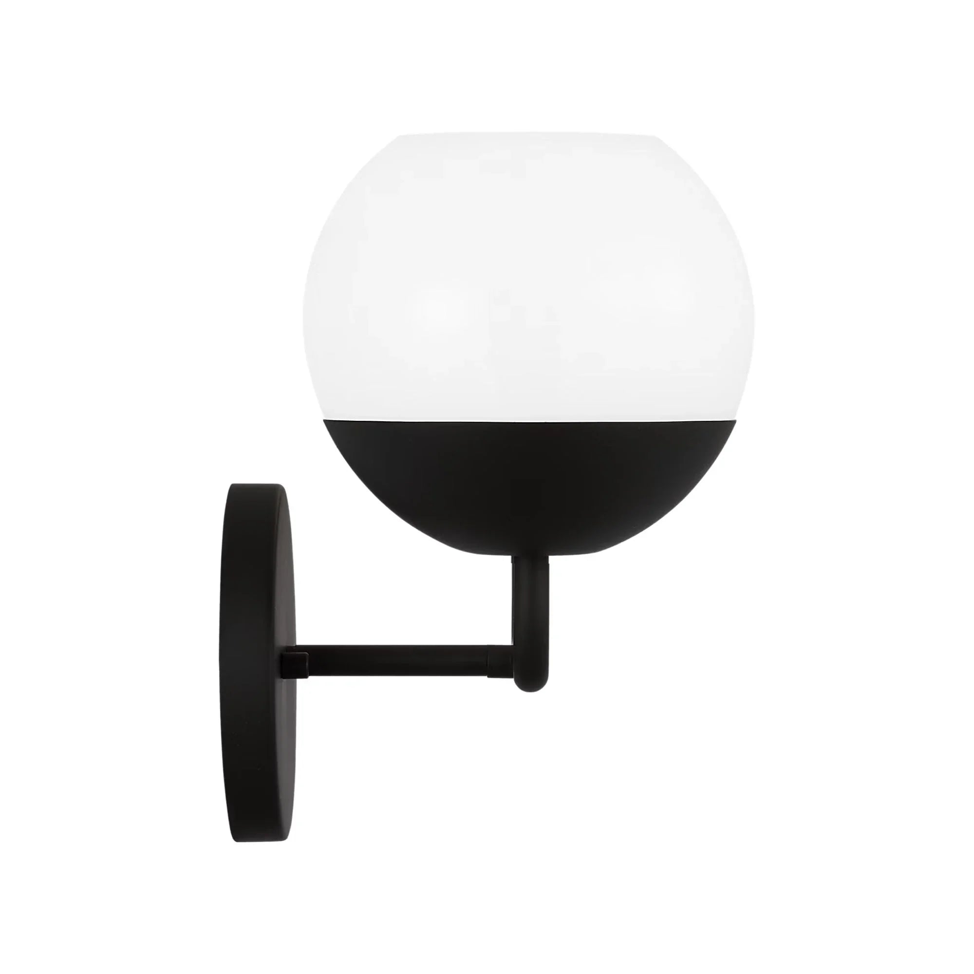 Alvin 17" 2-Light LED Bathroom Vanity, Midnight Black Finish