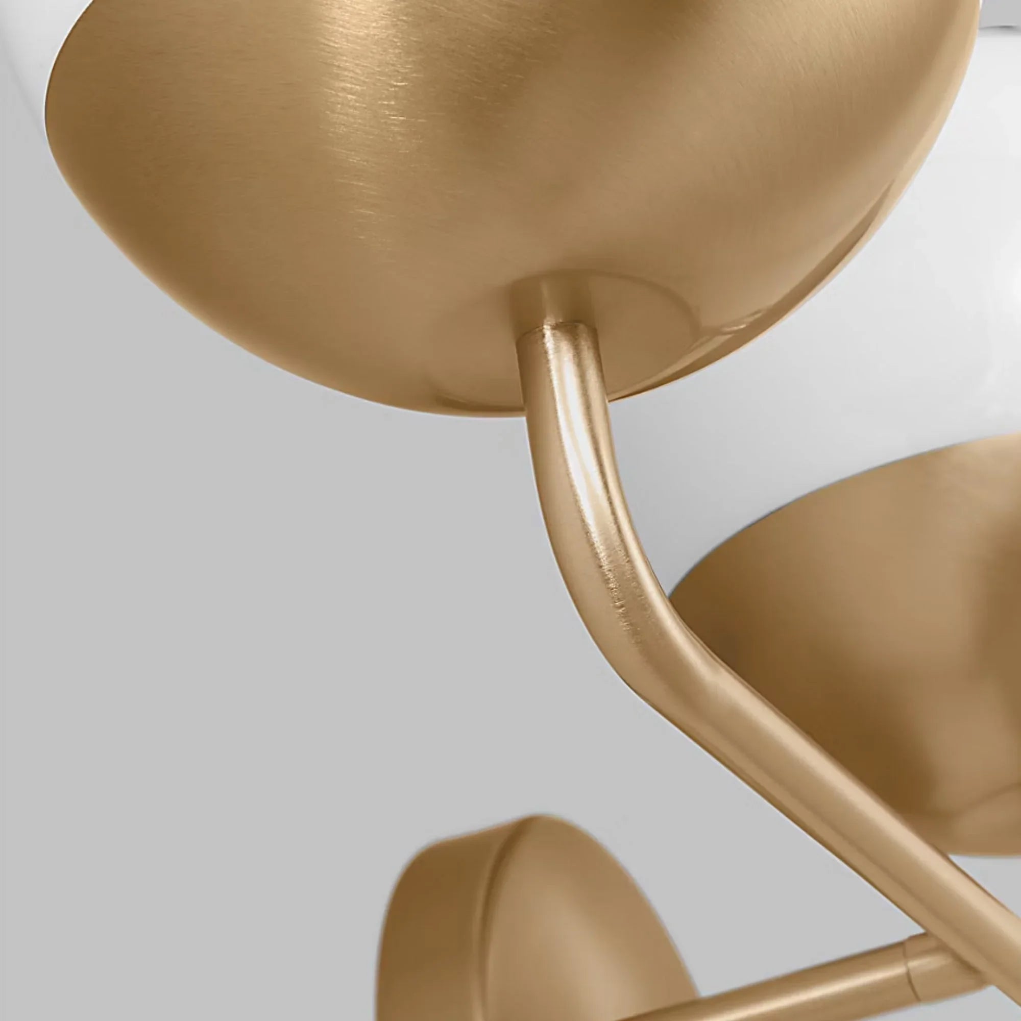 Alvin 24" 3-Light Bathroom Vanity, Satin Brass Finish