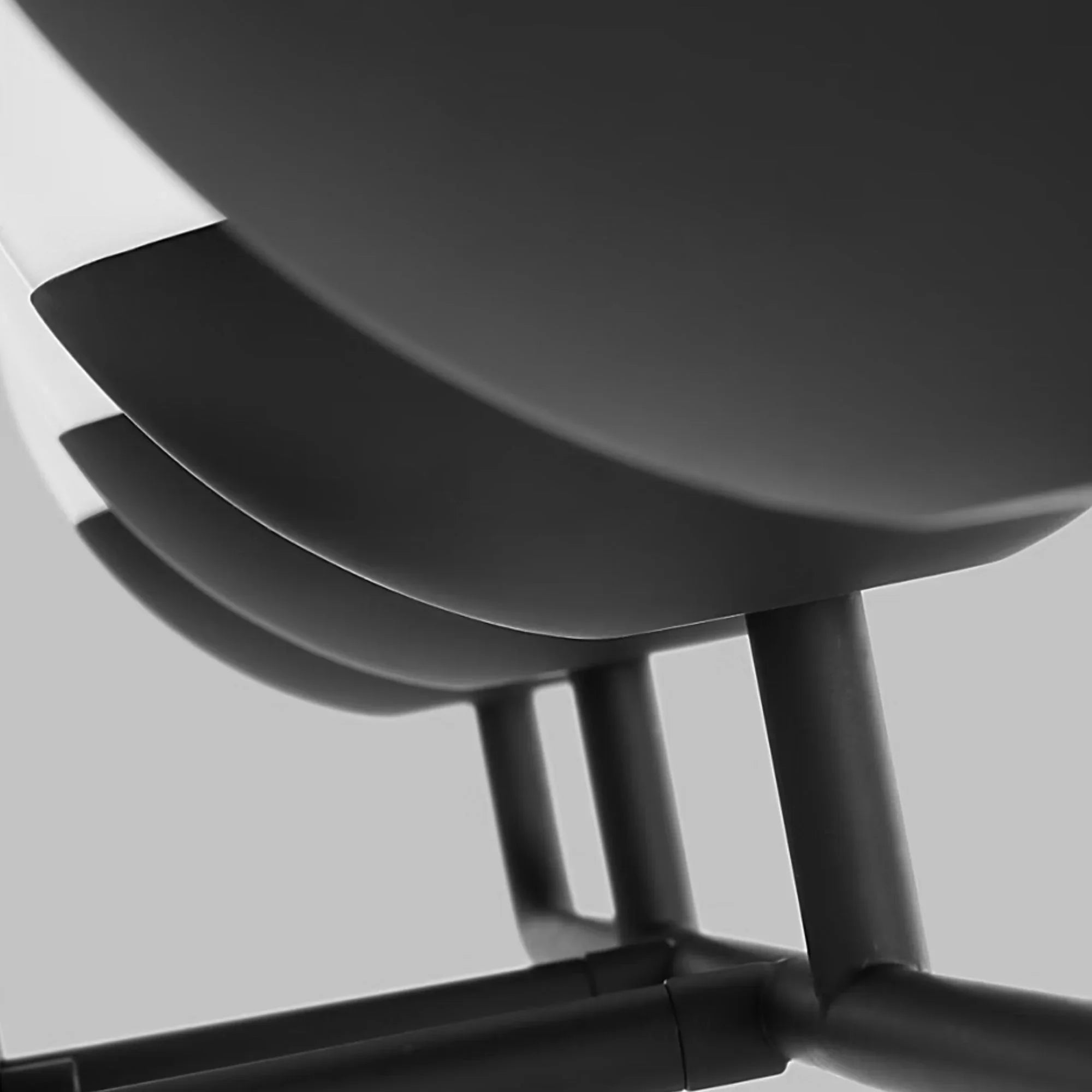 Alvin 33" 4-Light LED Bathroom Vanity, Midnight Black Finish