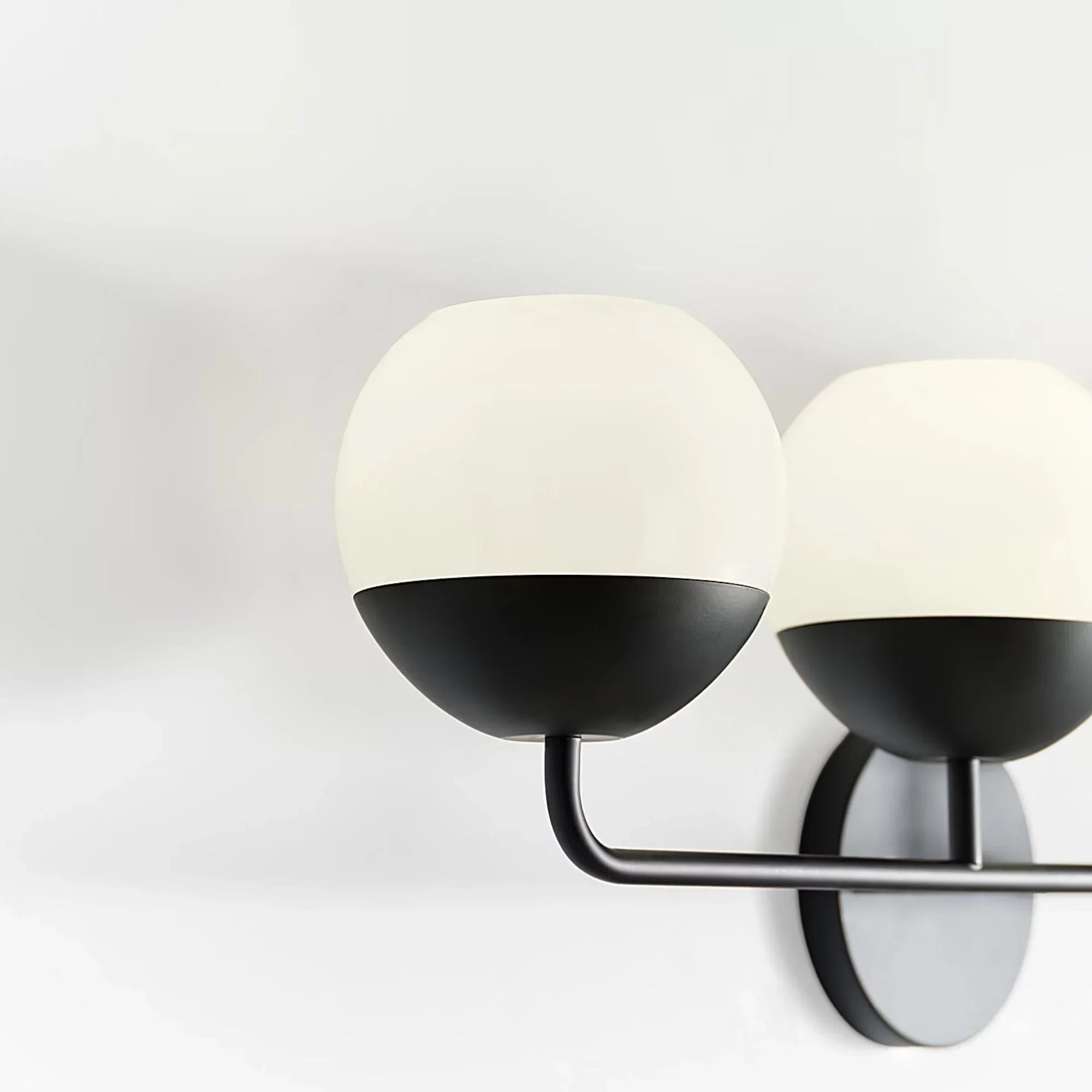 Alvin 33" 4-Light LED Bathroom Vanity, Midnight Black Finish