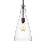Arilda 9" Pendant, Bronze Finish