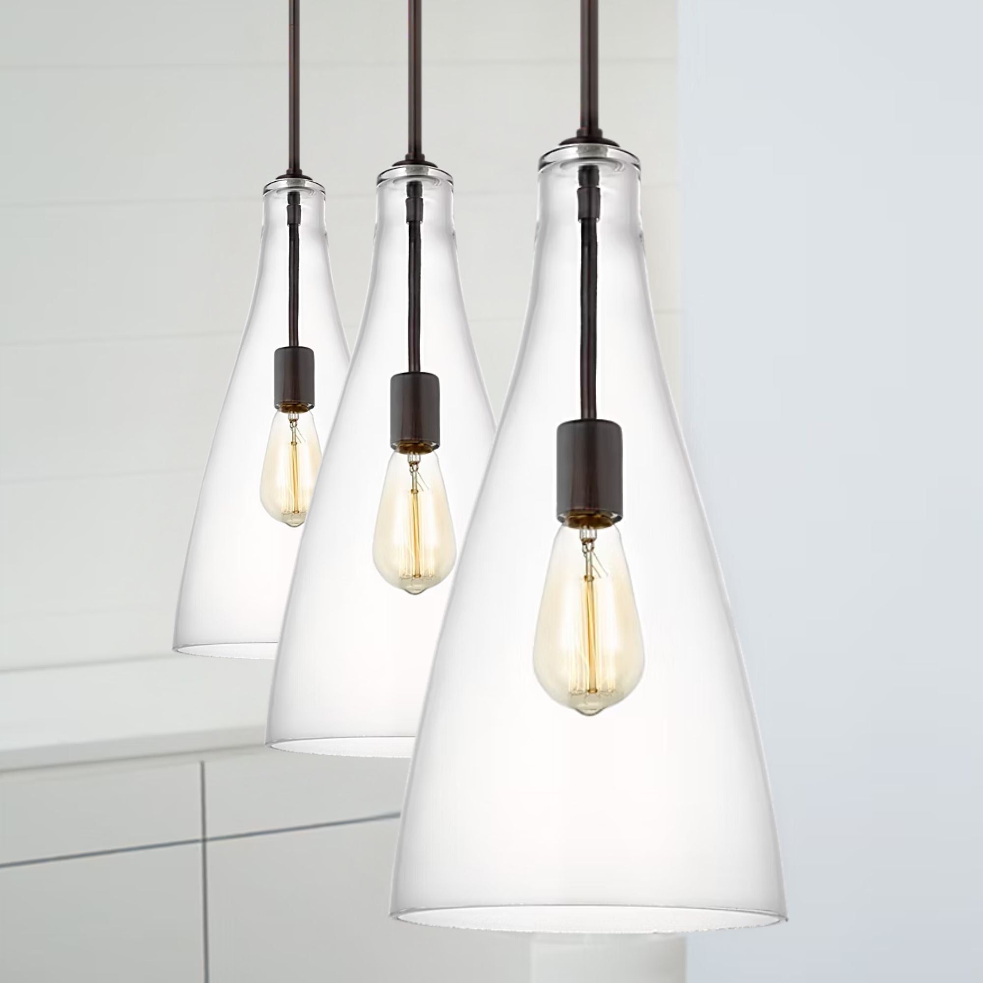 Arilda 9" Pendant, Bronze Finish