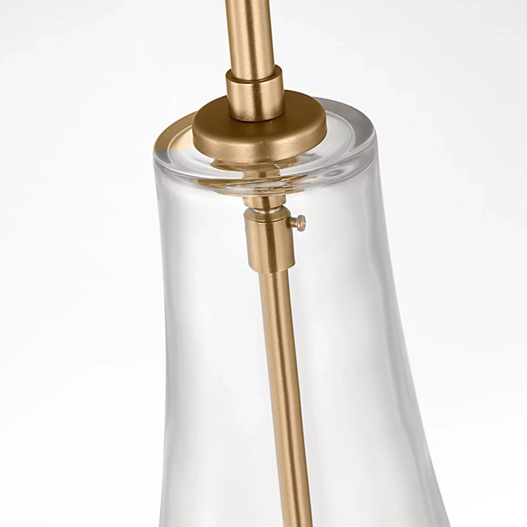Arilda 9" Pendant, Satin Brass Finish