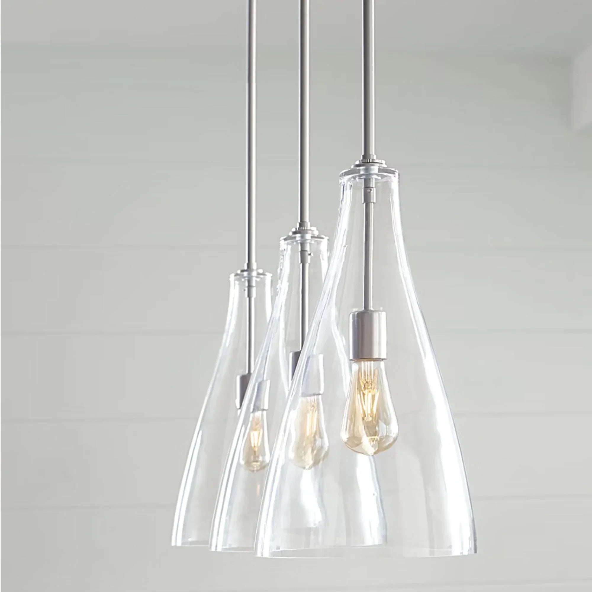 Arilda 9" Pendant, Brushed Nickel Finish