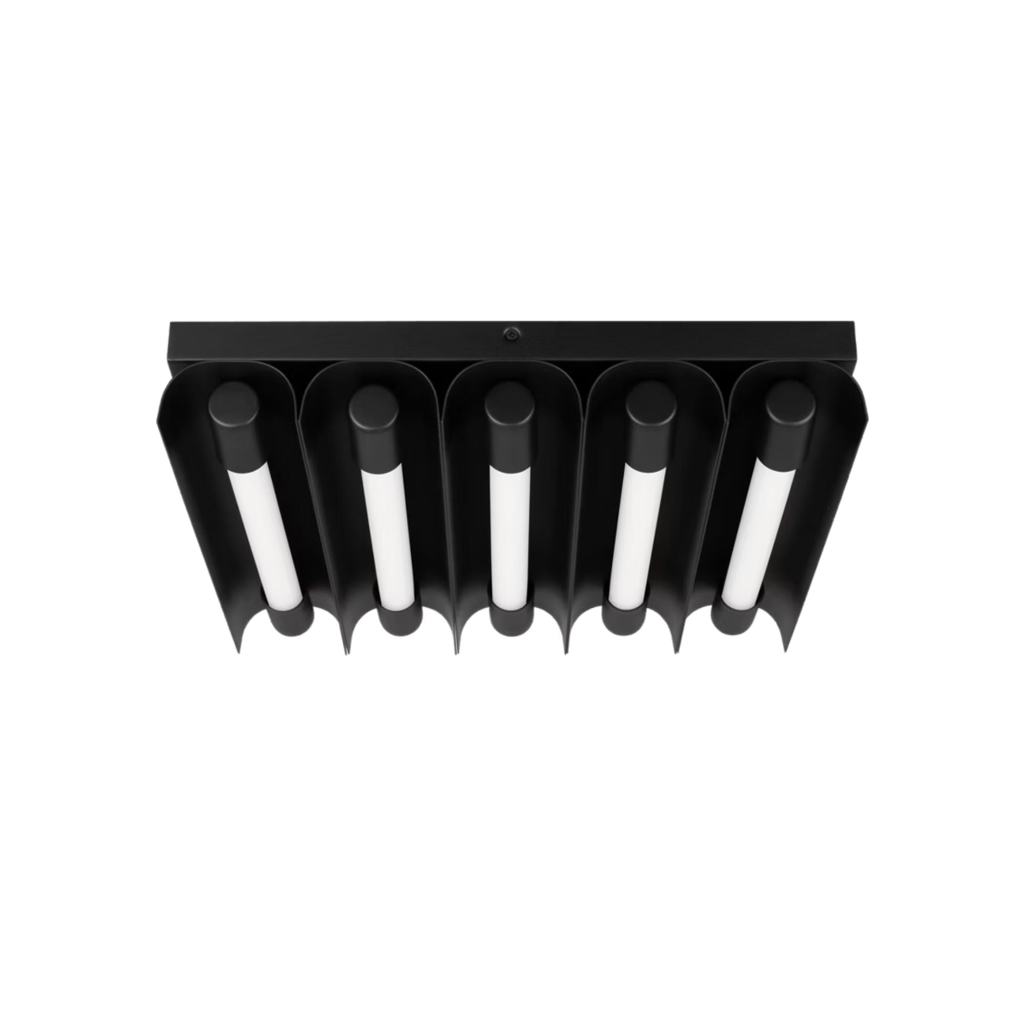 Visual Comfort Studio Carson 17" LED 5-Light Flush Mount