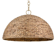 Cay 36" X-Large Pendant, Burnished Brass Finish
