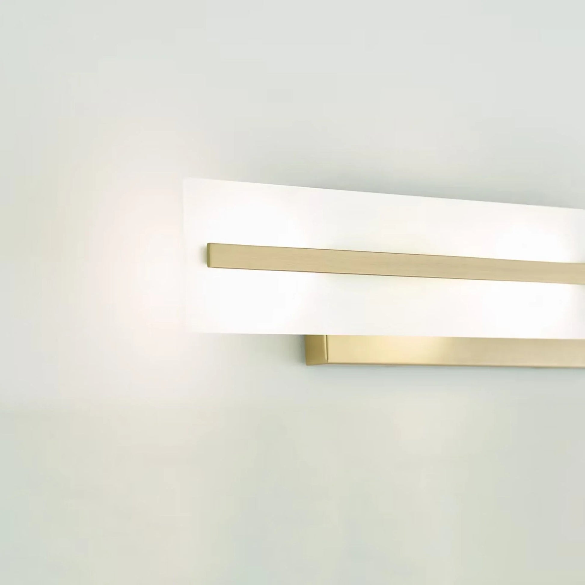 Visual Comfort Studio - Dex 30" Large 3-Light Bathroom Vanity, Satin Brass Finish | Bees Lighting