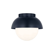 Hyde 8" Flush Mount, Navy Finish