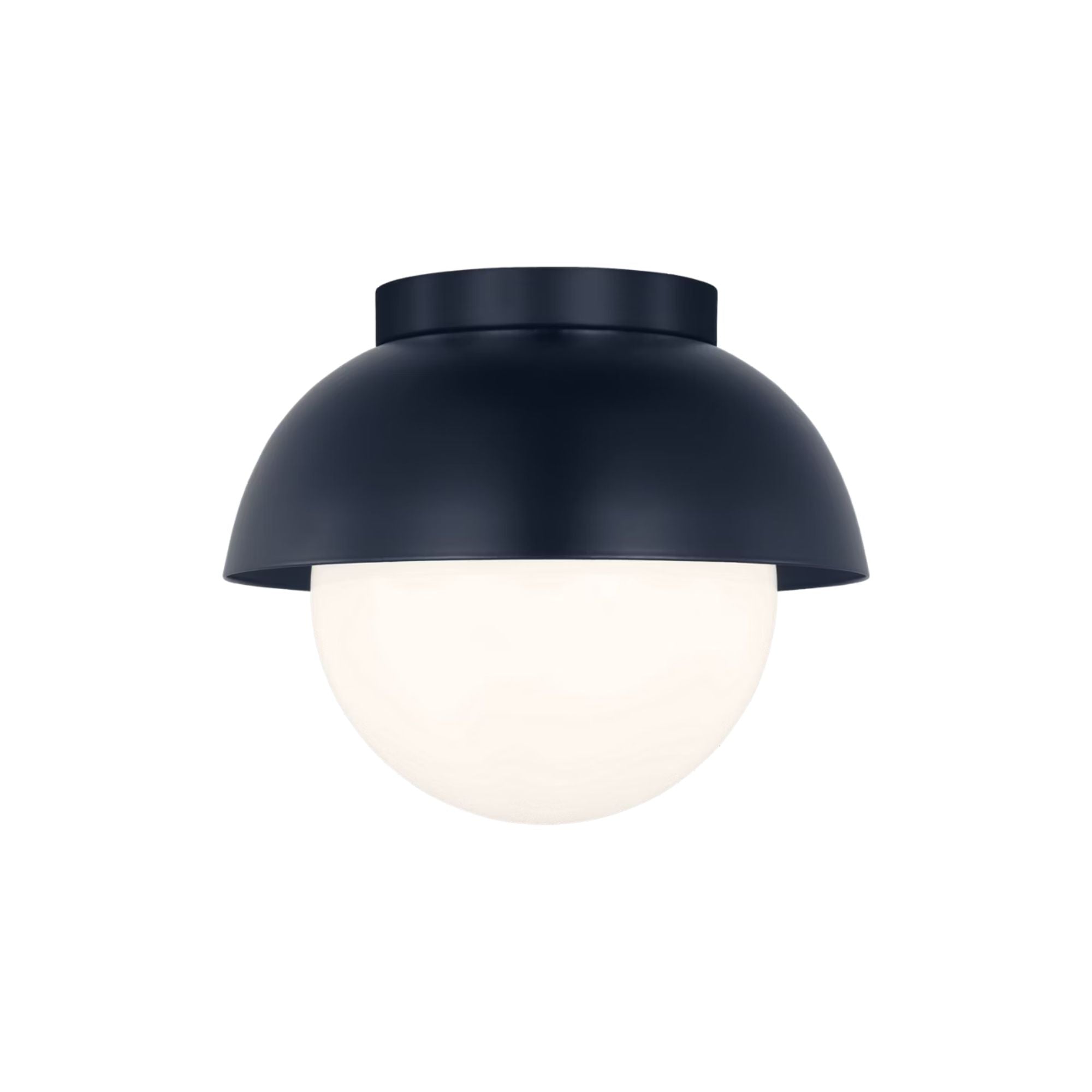 Hyde 8" Flush Mount, Navy Finish