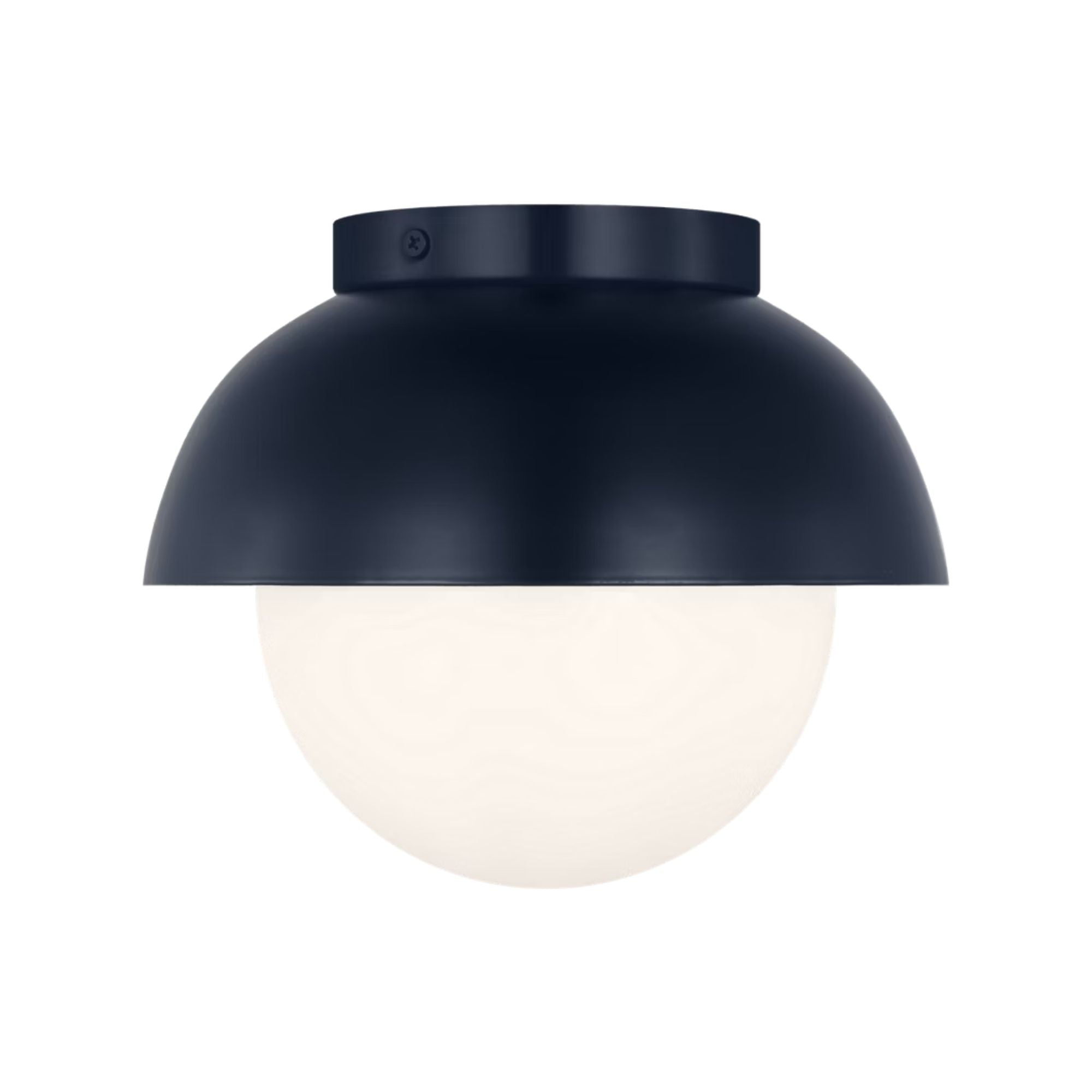 Hyde 8" Flush Mount, Navy Finish