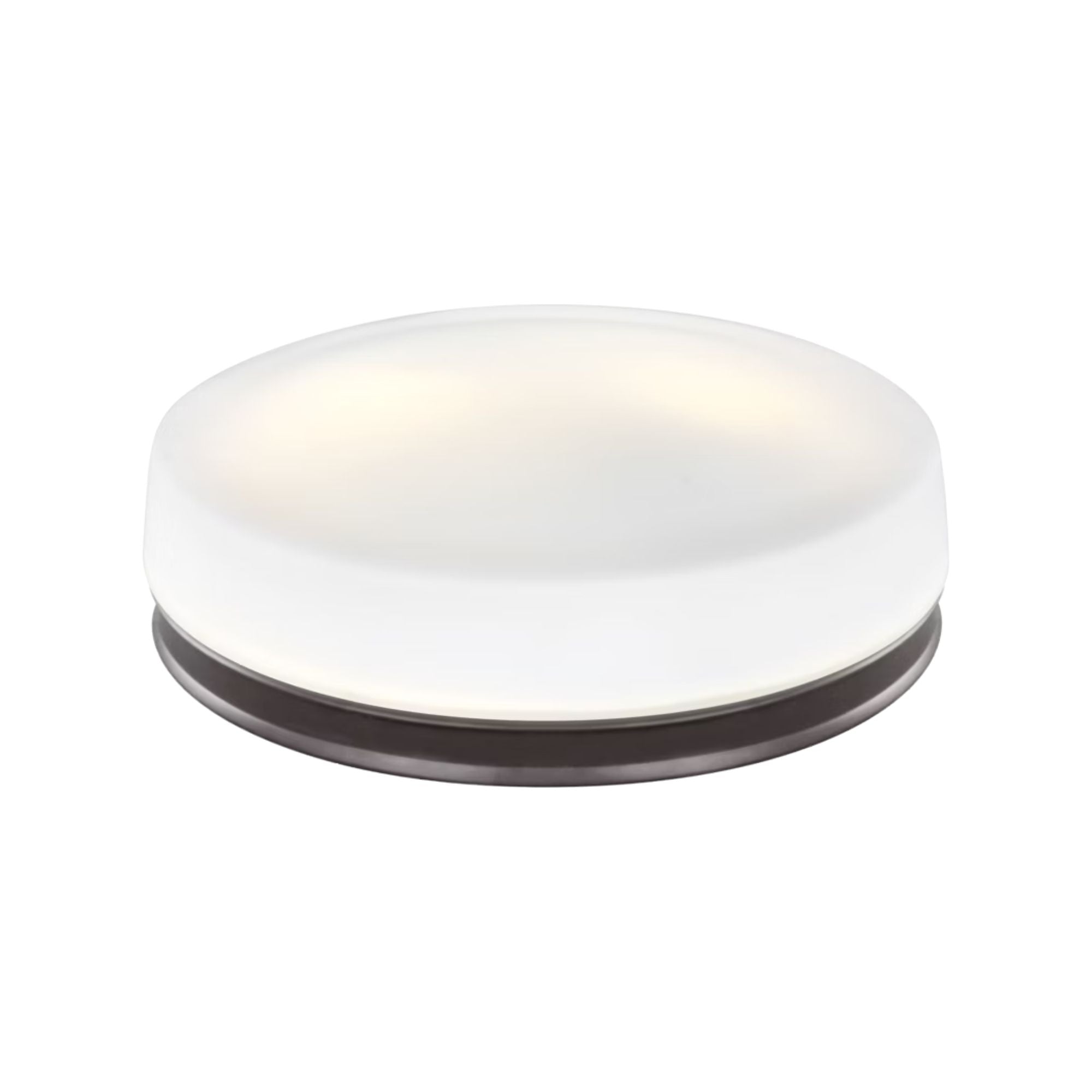 Issen 14" 2-Light Flush Mount, Oil Rubbed Bronze Finish