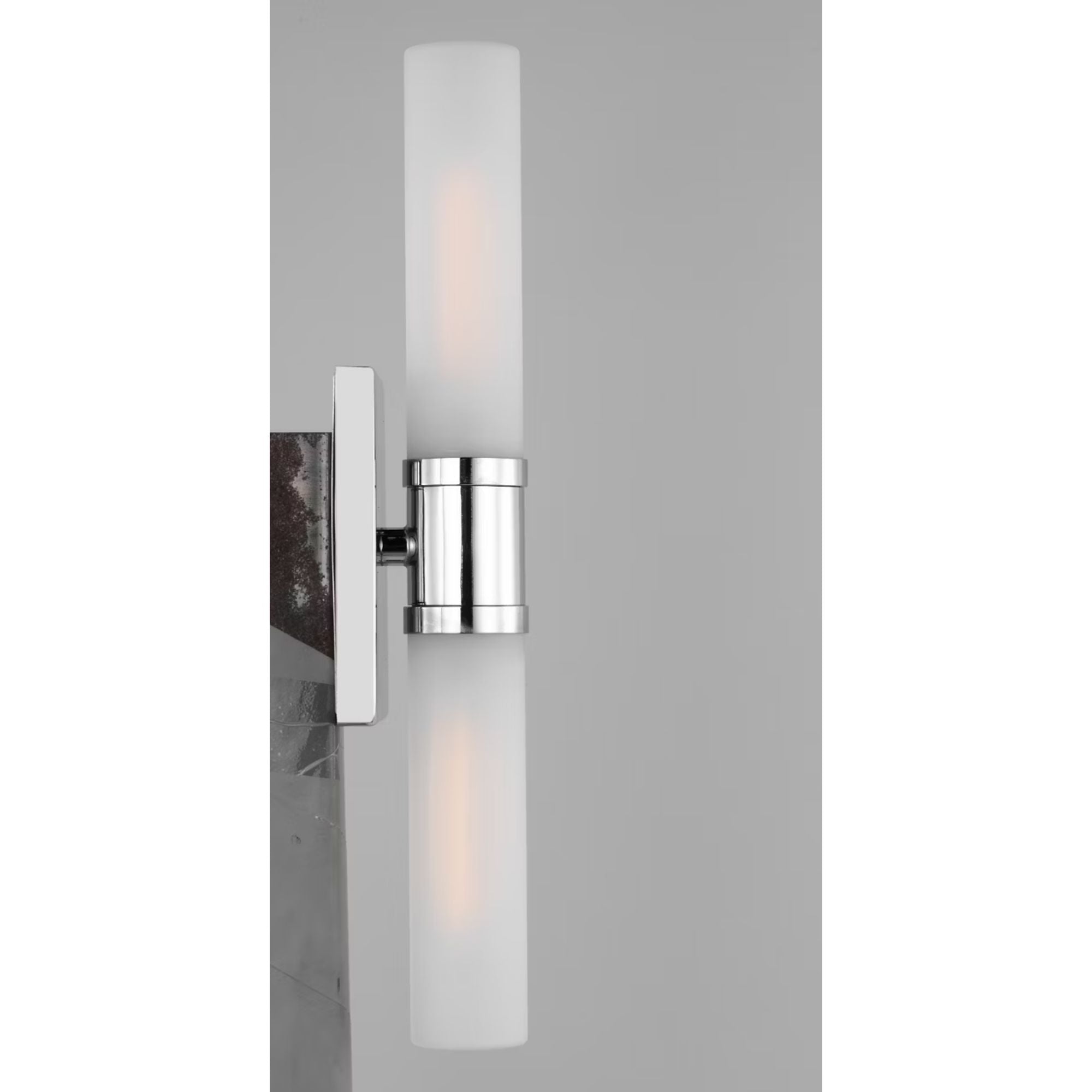 Keaton 20" Medium 2-Light Bathroom Vanity, Chrome Finish