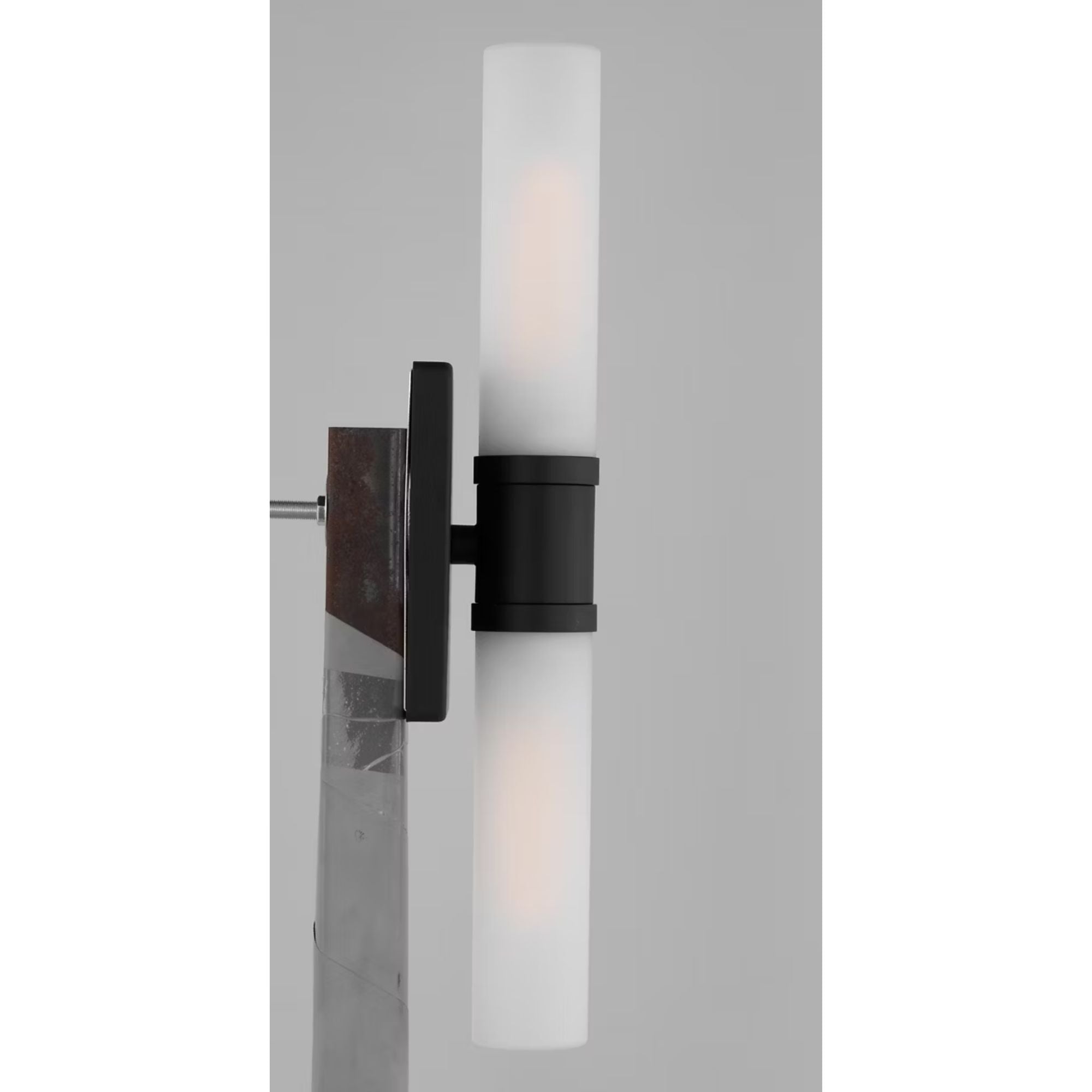 Keaton 20" Medium 2-Light Bathroom Vanity, Midnight Black Finish