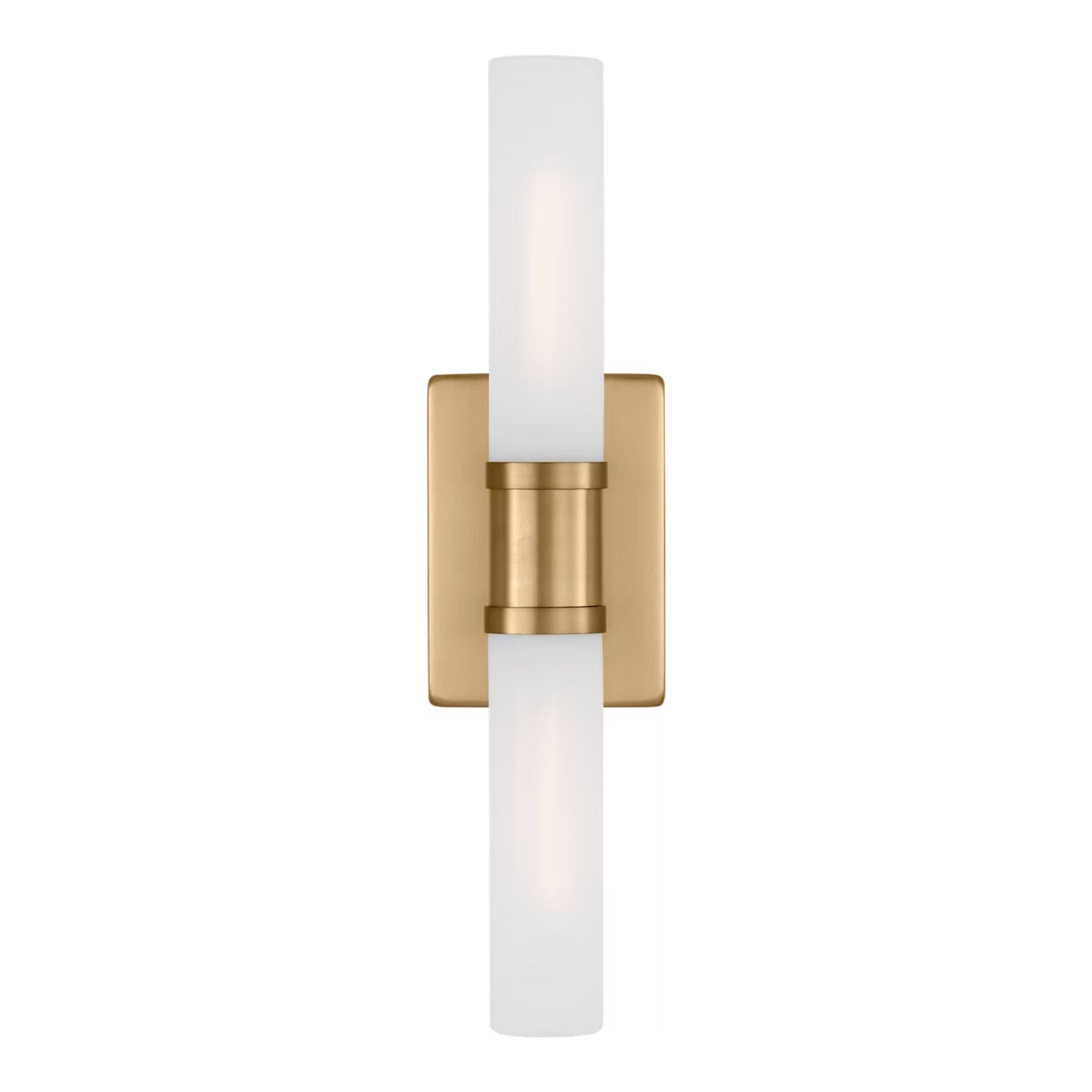 Keaton 20" Medium 2-Light Bathroom Vanity, Satin Brass Finish