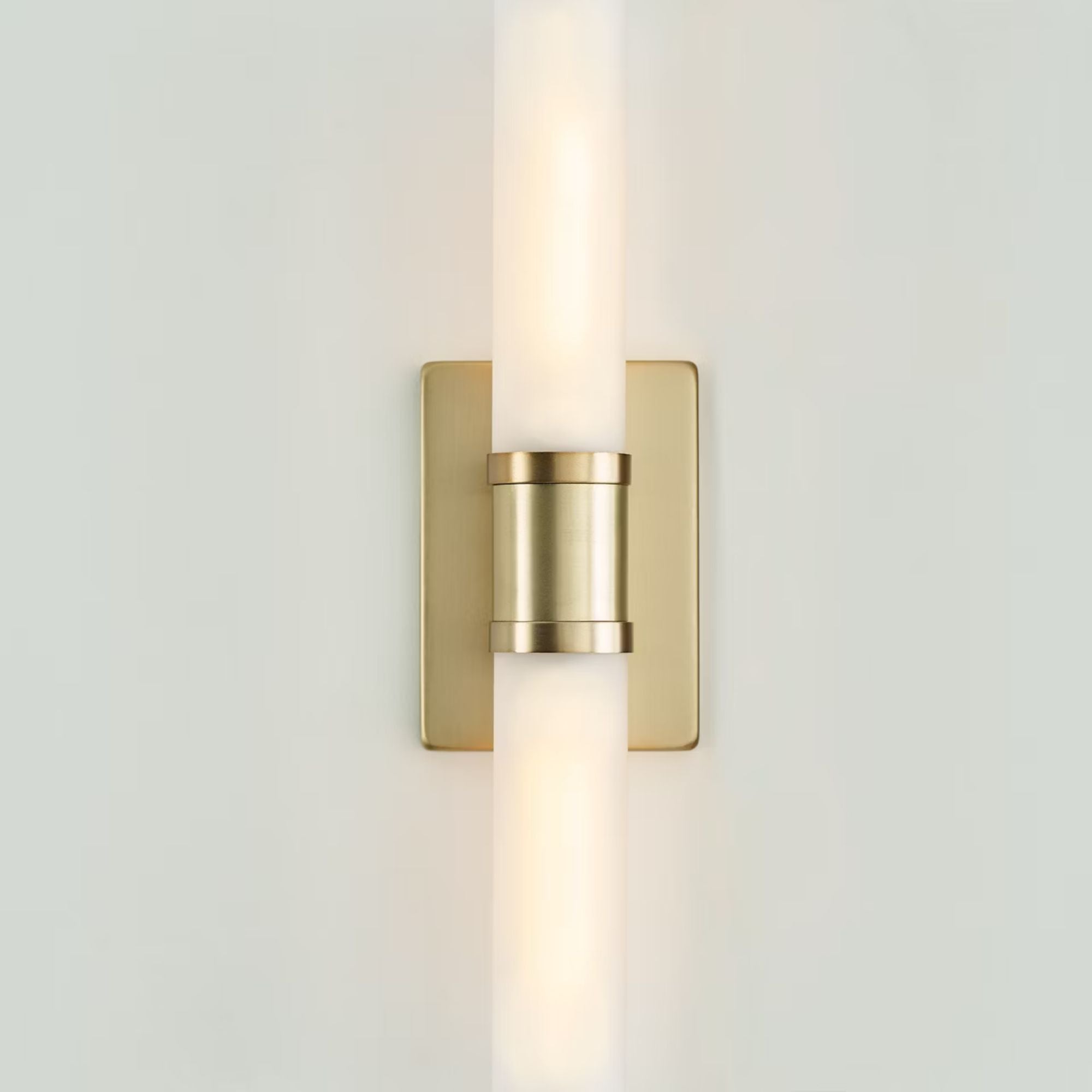 Keaton 20" Medium 2-Light Bathroom Vanity, Satin Brass Finish