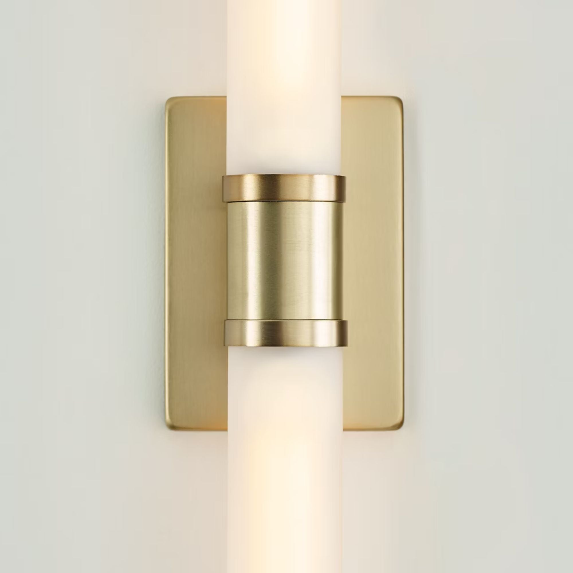 Keaton 20" Medium 2-Light Bathroom Vanity, Satin Brass Finish