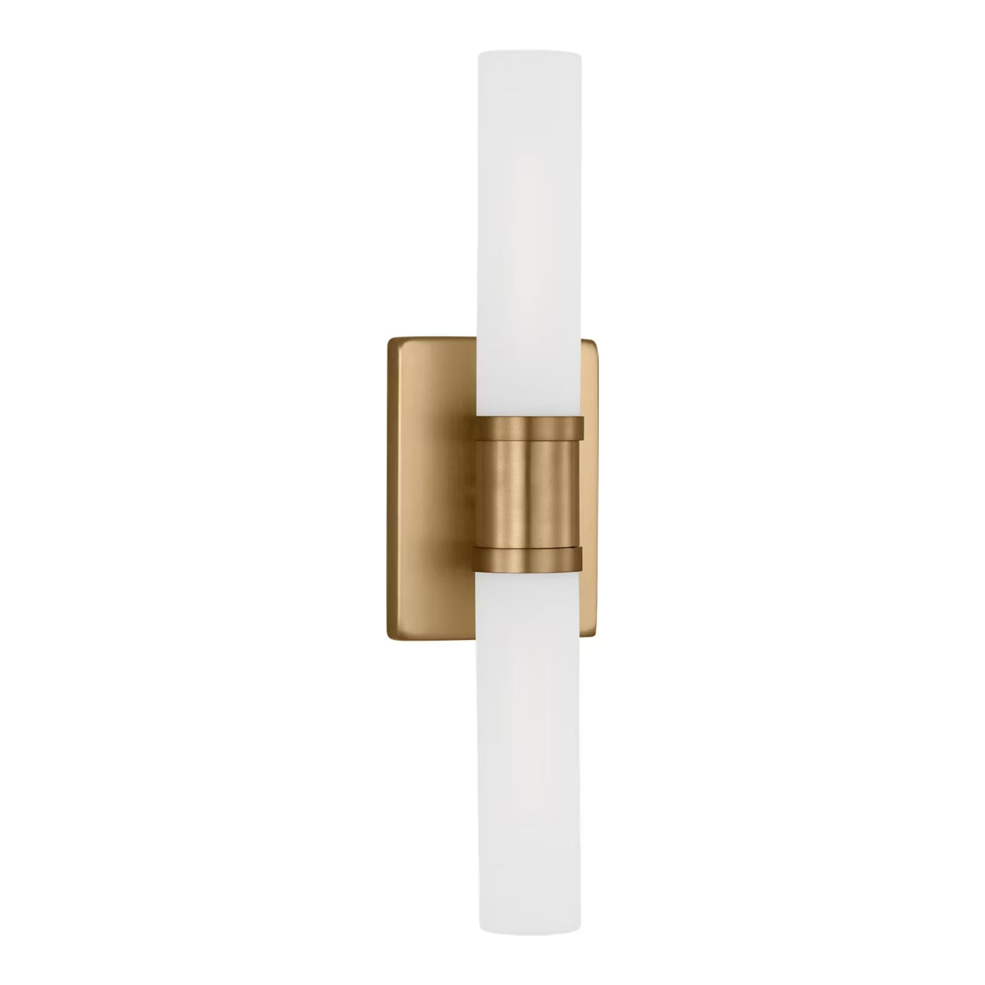 Keaton 20" Medium 2-Light Bathroom Vanity, Satin Brass Finish
