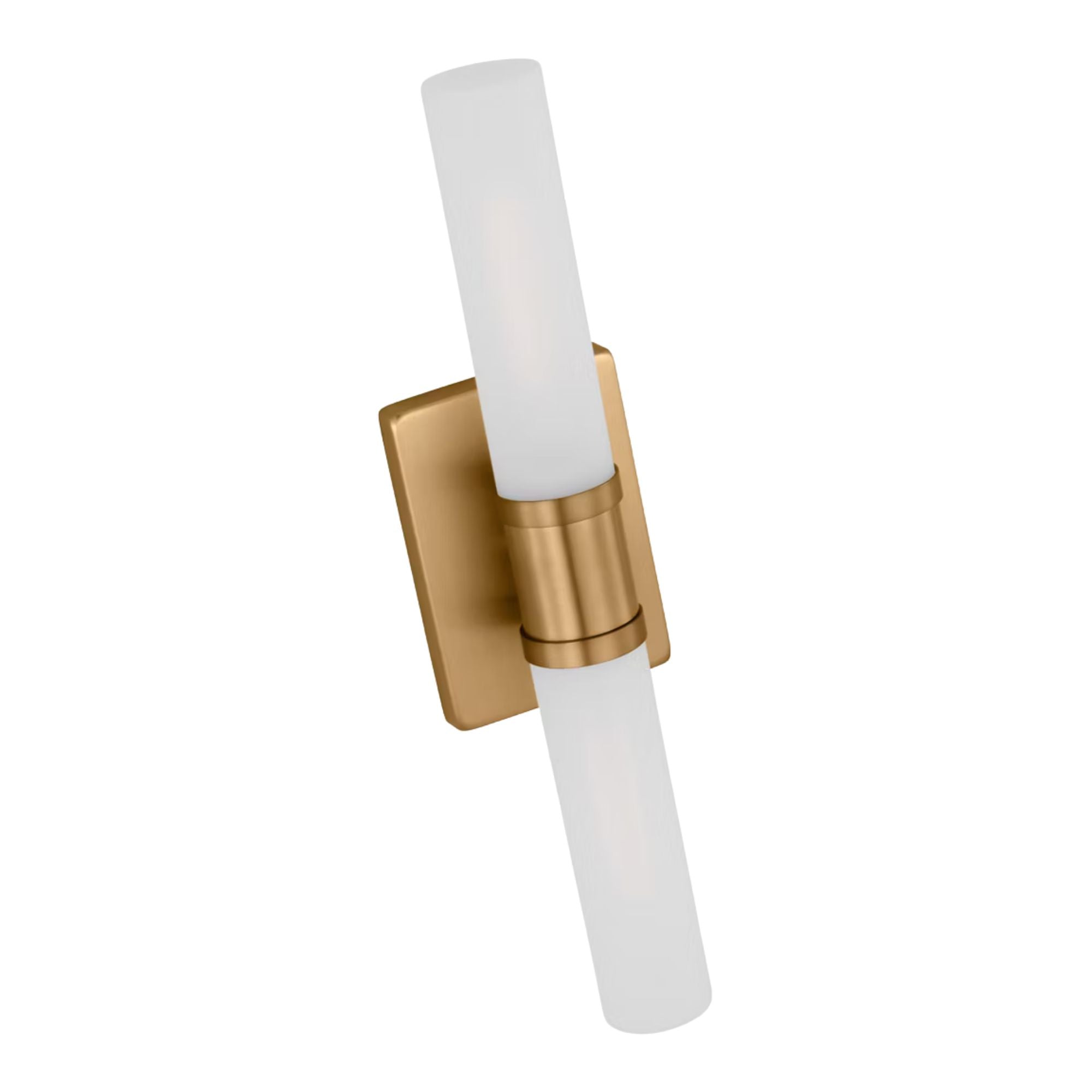 Keaton 20" Medium 2-Light Bathroom Vanity, Satin Brass Finish