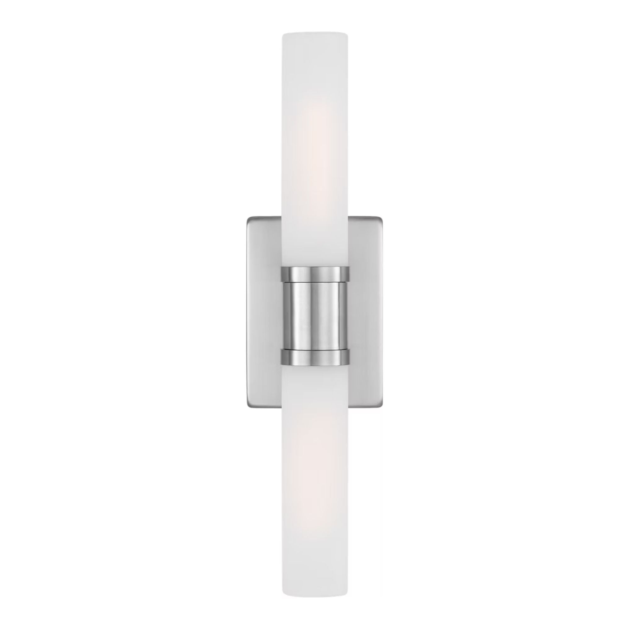 Keaton 20" Medium 2-Light Bathroom Vanity, Brushed Nickel Finish