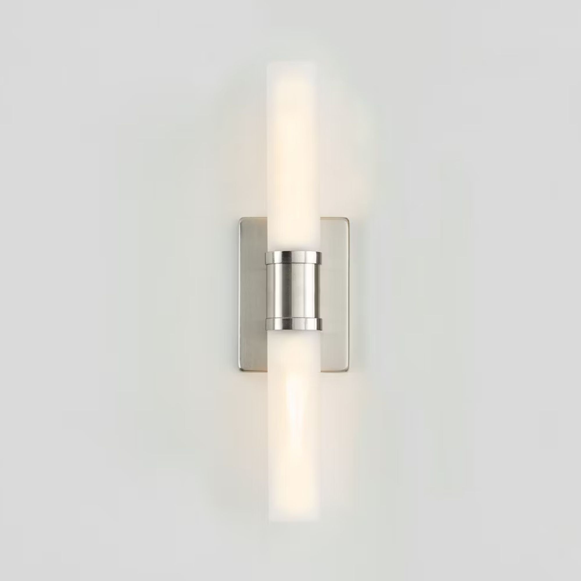 Keaton 20" Medium 2-Light Bathroom Vanity, Brushed Nickel Finish