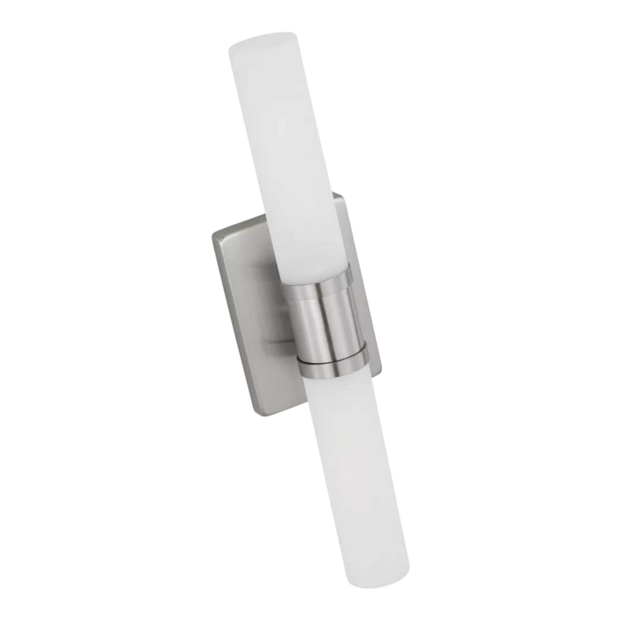 Keaton 20" Medium 2-Light Bathroom Vanity, Brushed Nickel Finish