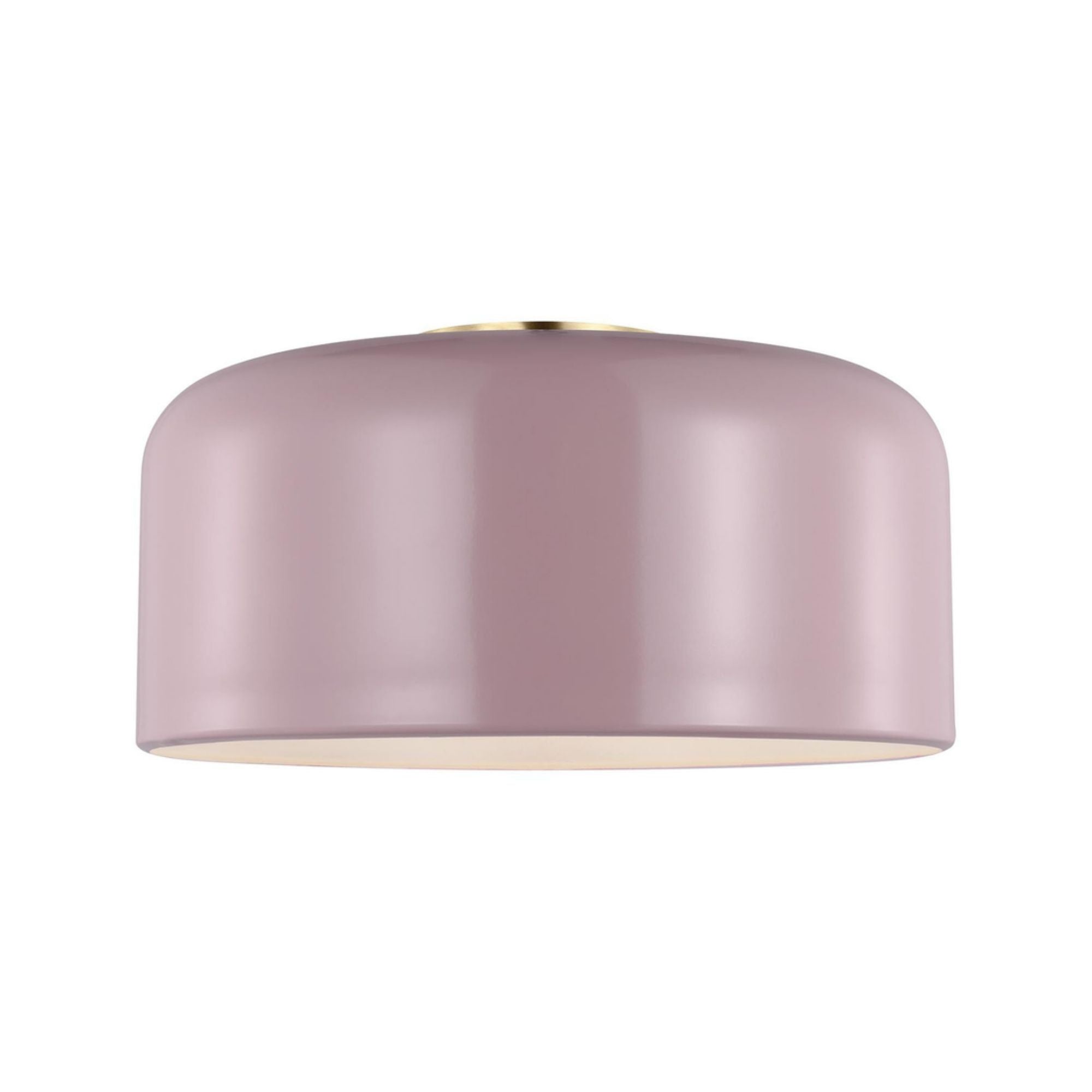 Malone 14" LED Medium Flush Mount, Rose Finish