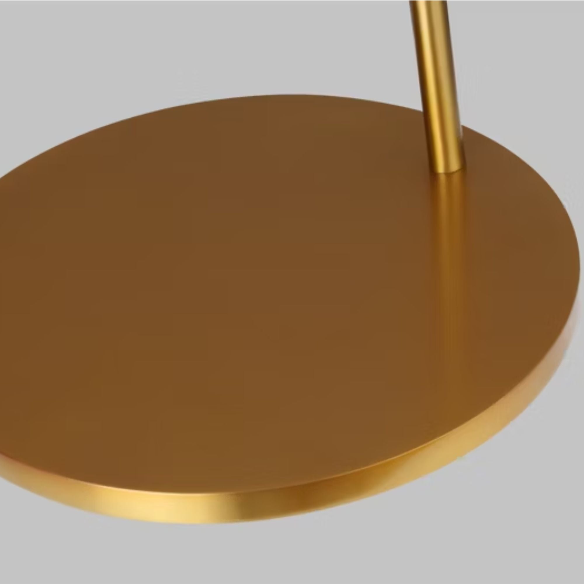 Nodes 14" Flush Mount, Burnished Brass Finish