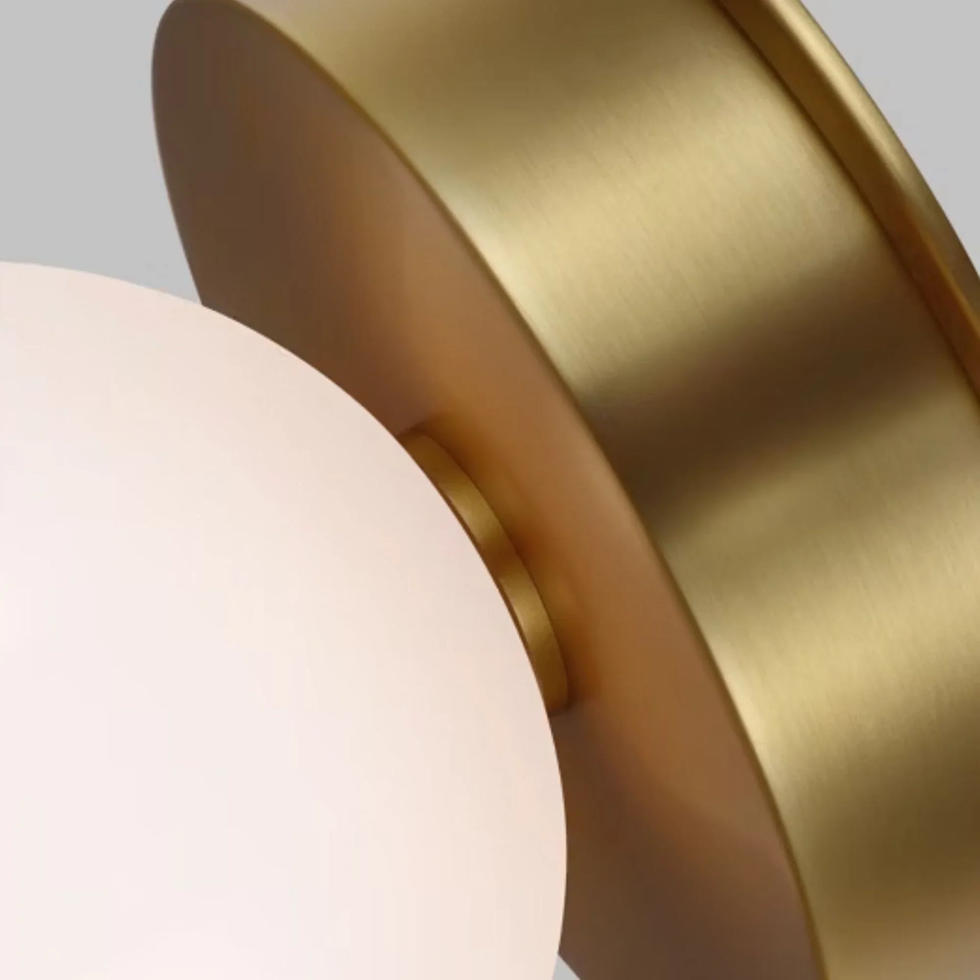 Visual Comfort Studio - Nodes 18" Flush Mount, Burnished Brass Finish | Bees Lighting