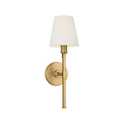 Perth 17" Wall Sconce, Burnished Brass Finish