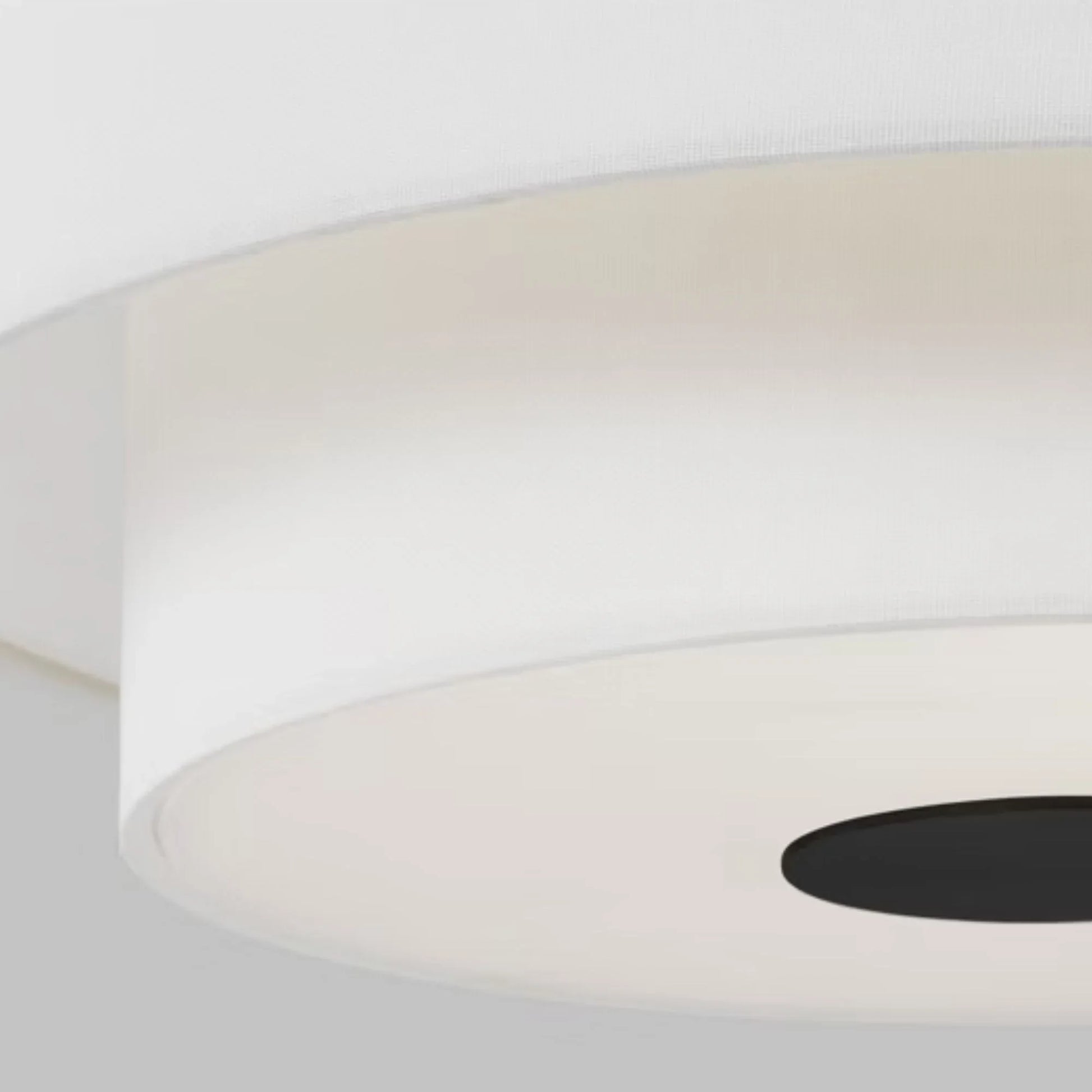 Visual Comfort Studio - Sawyer 18" 3-Light Flush Mount, Midnight Black Finish | Bees Lighting